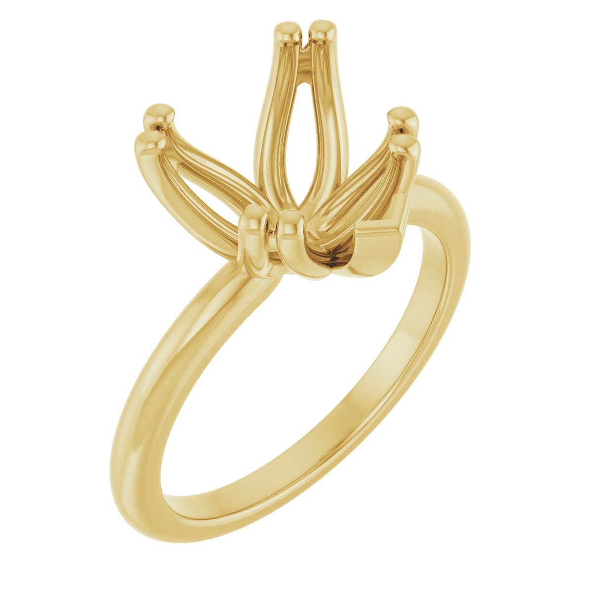 Twin-Prong Octet® Solitaire Engagement Ring