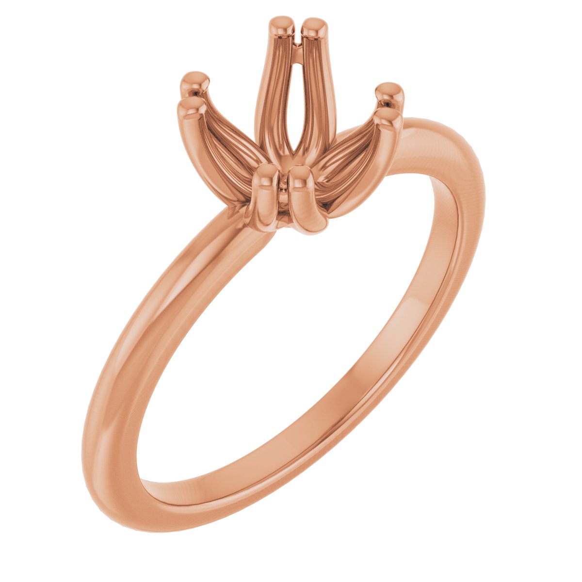 Twin-Prong Octet® Solitaire Engagement Ring