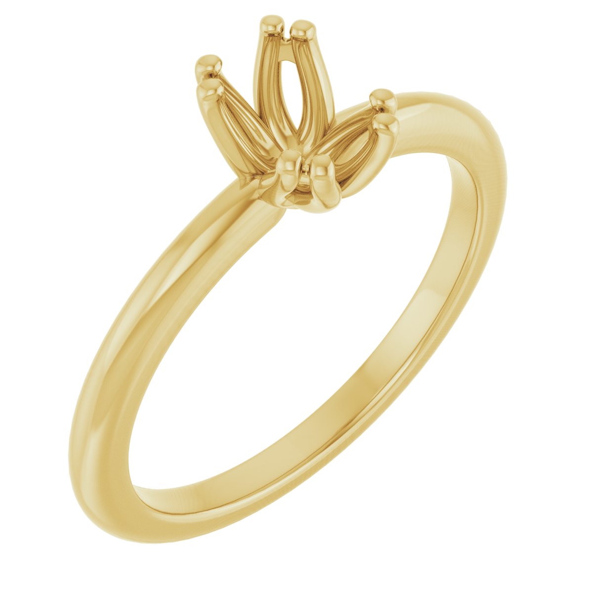 Twin-Prong Octet® Solitaire Engagement Ring
