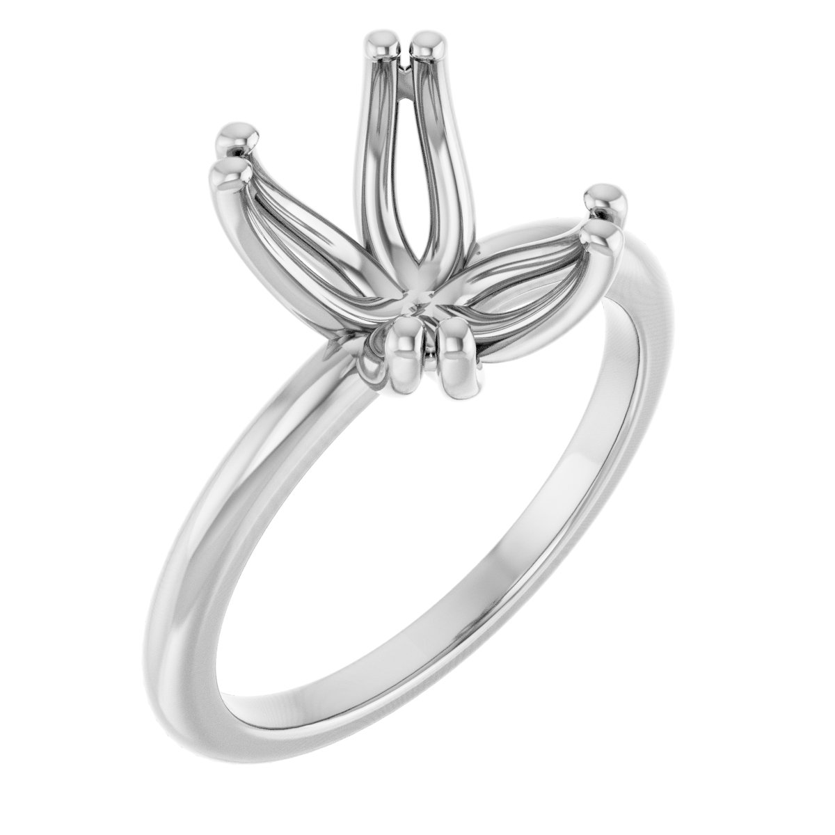 Twin-Prong Octet® Solitaire Engagement Ring