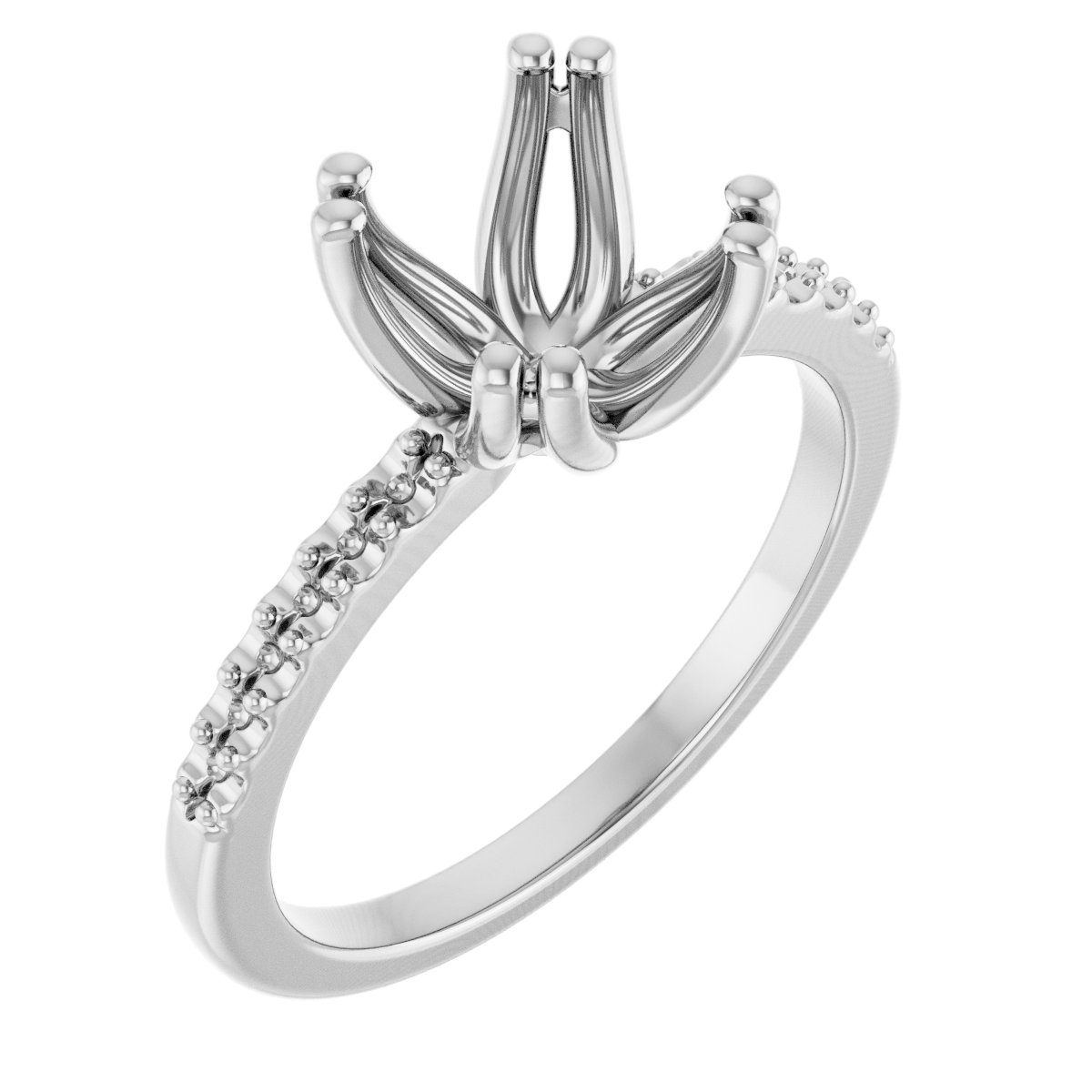 Twin-Prong Octet® Solitaire Engagement Ring
