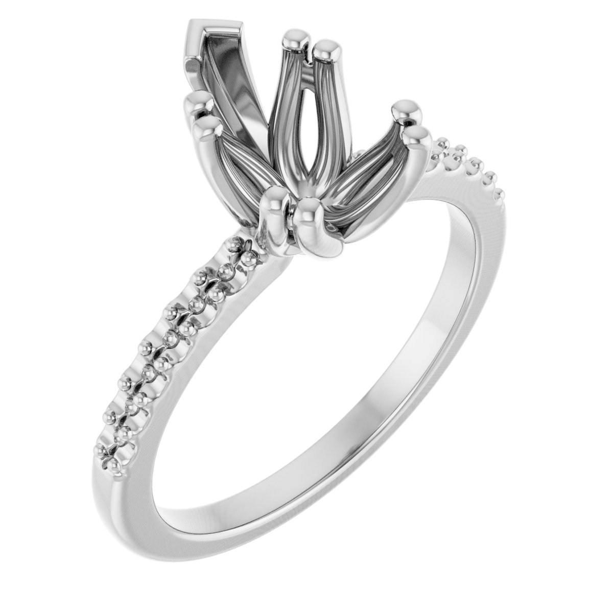 Twin-Prong Octet® Solitaire Engagement Ring