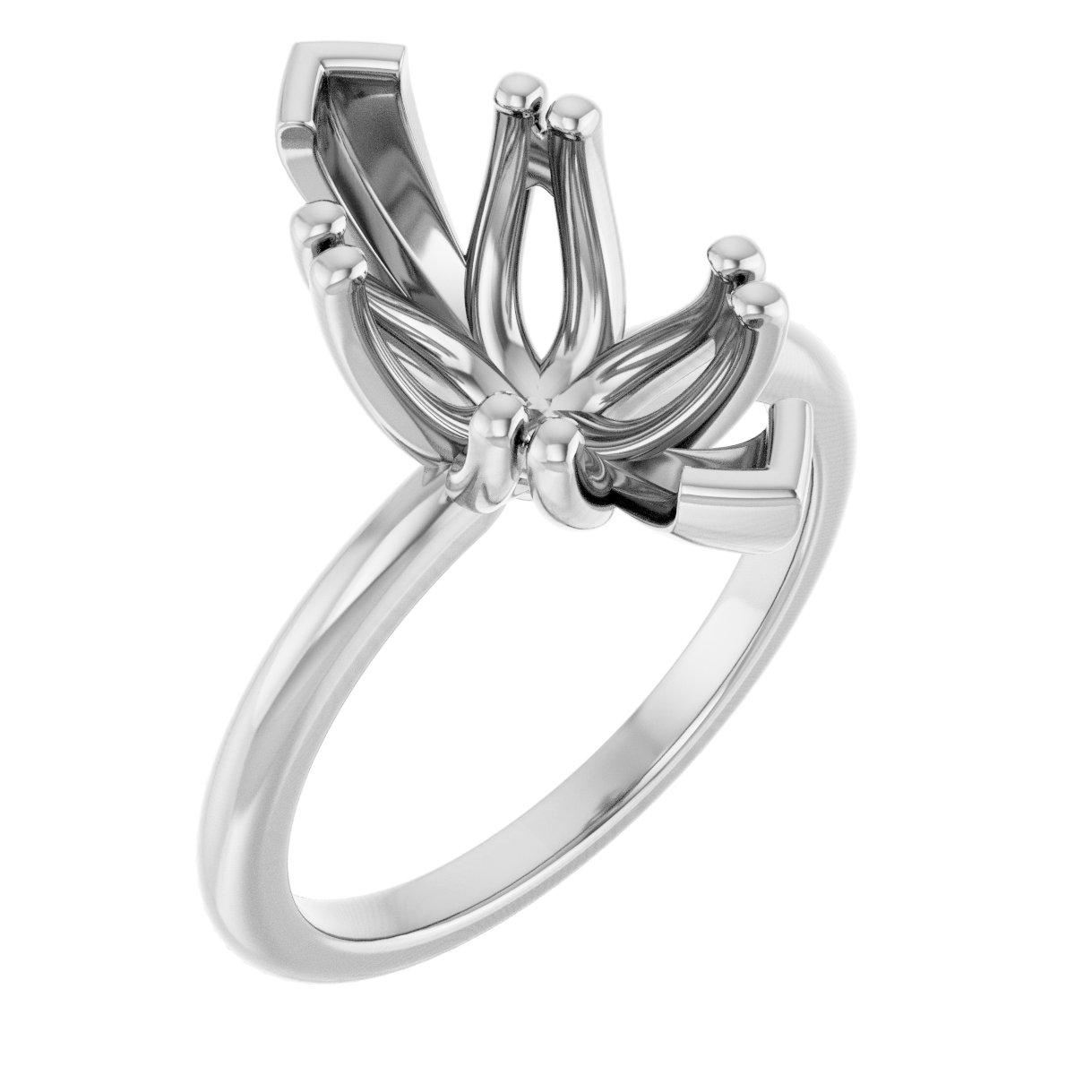 Twin-Prong Octet® Solitaire Engagement Ring