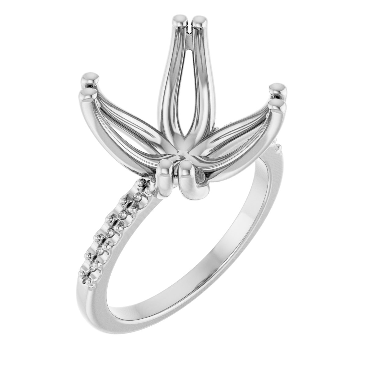 Twin-Prong Octet® Solitaire Engagement Ring
