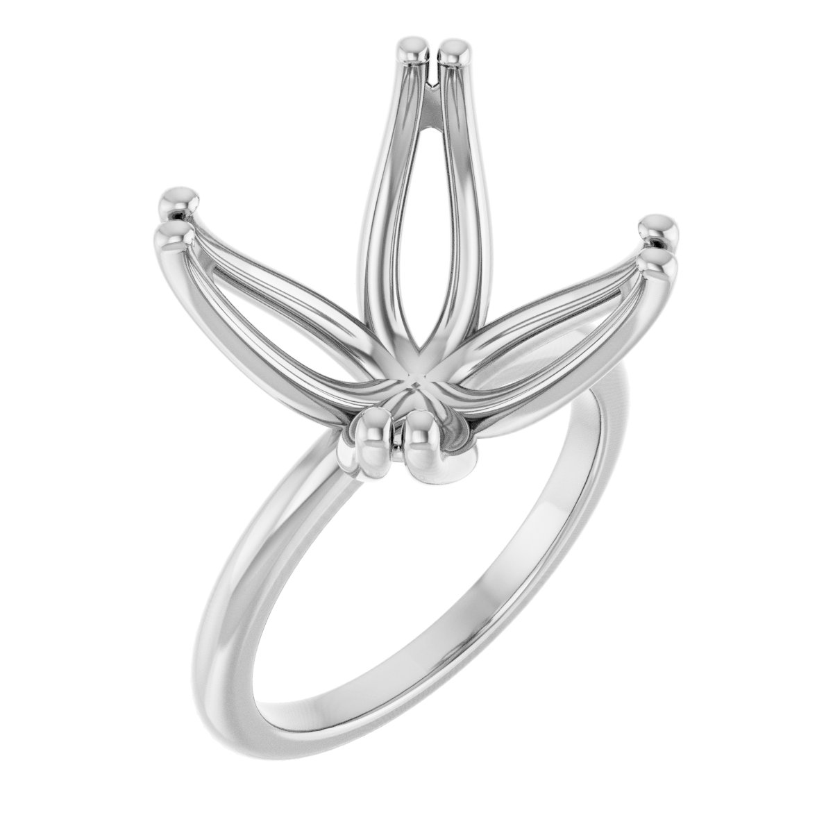 Twin-Prong Octet® Solitaire Engagement Ring