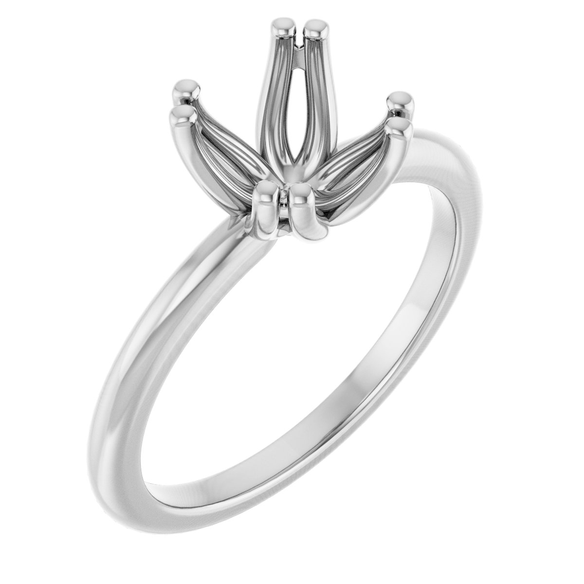 Twin-Prong Octet® Solitaire Engagement Ring