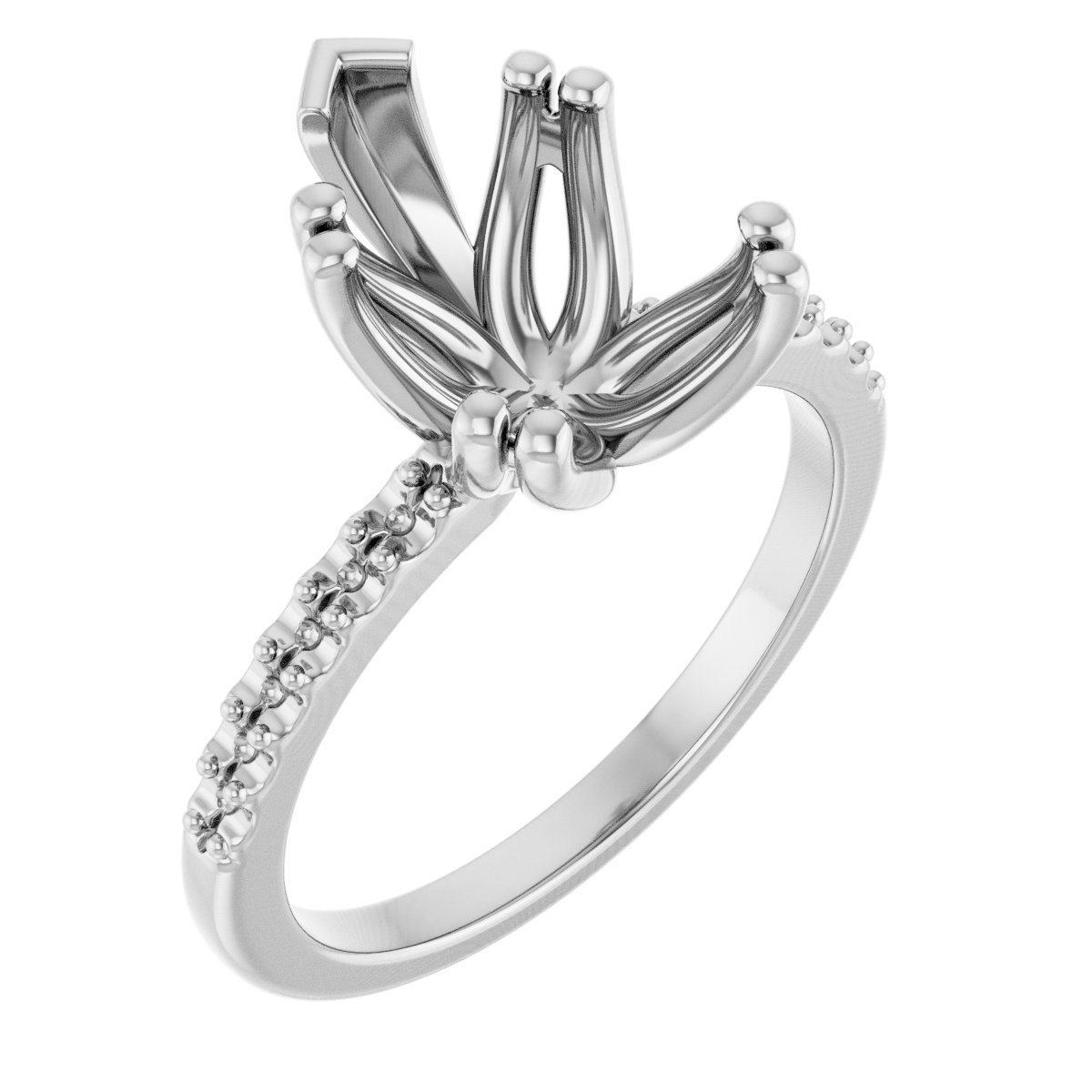 Twin-Prong Octet® Solitaire Engagement Ring