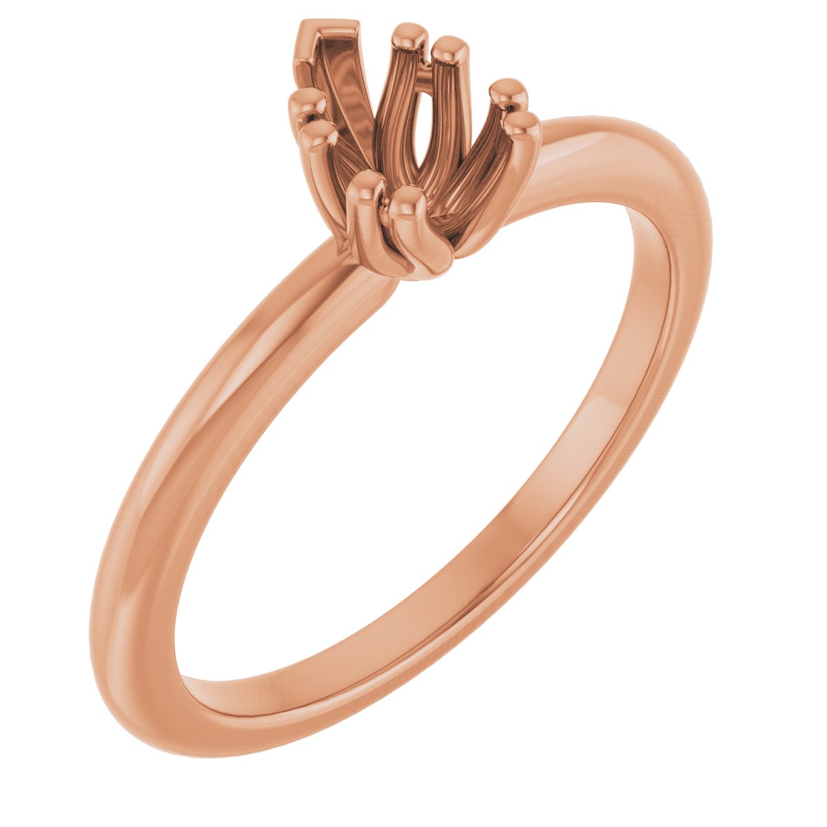 Twin-Prong Octet® Solitaire Engagement Ring
