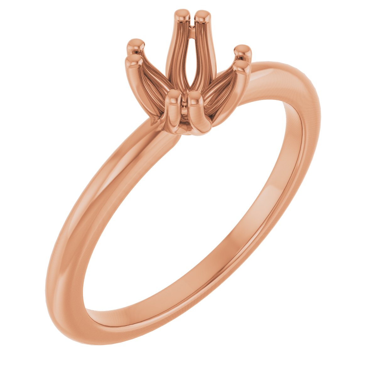 Twin-Prong Octet® Solitaire Engagement Ring