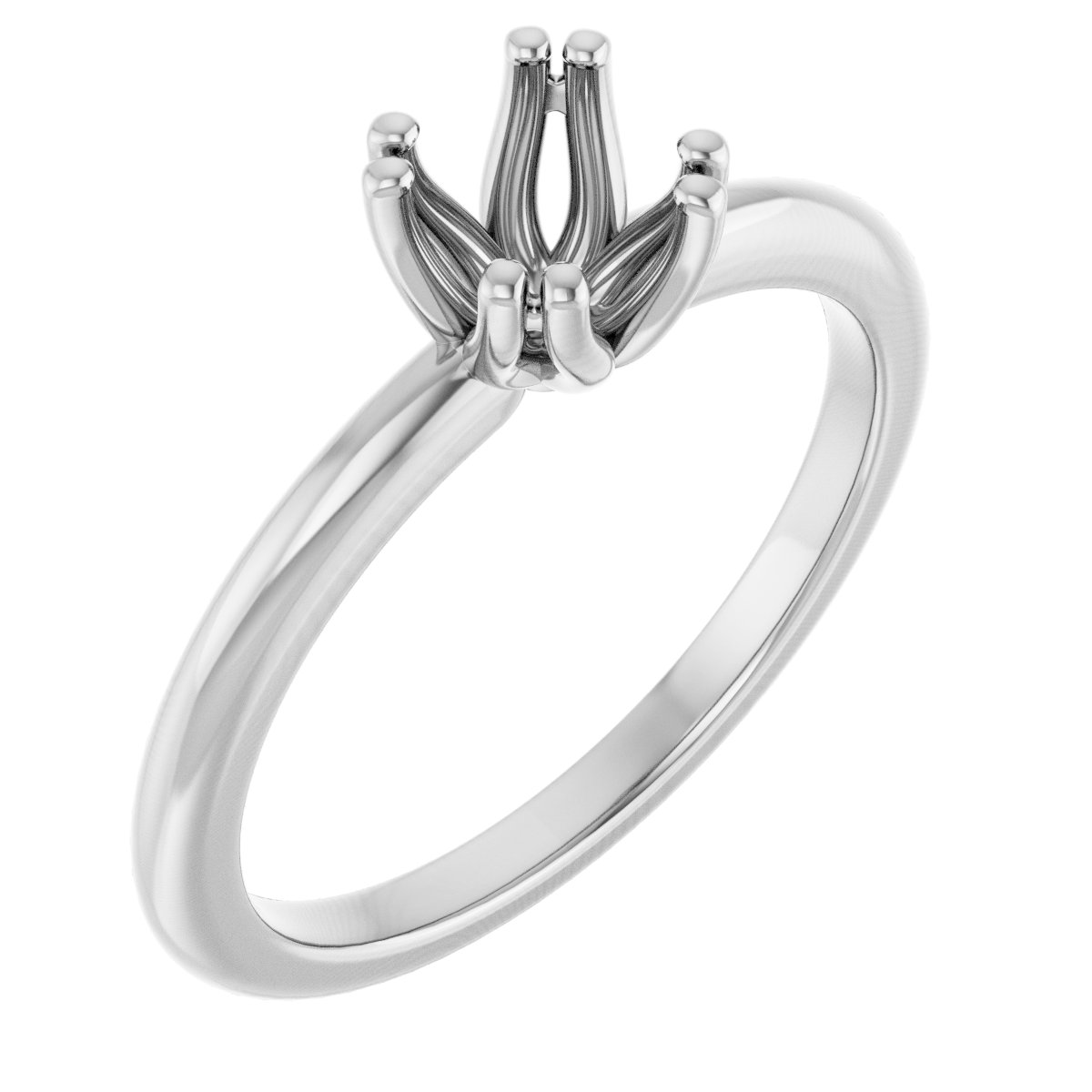Twin-Prong Octet® Solitaire Engagement Ring