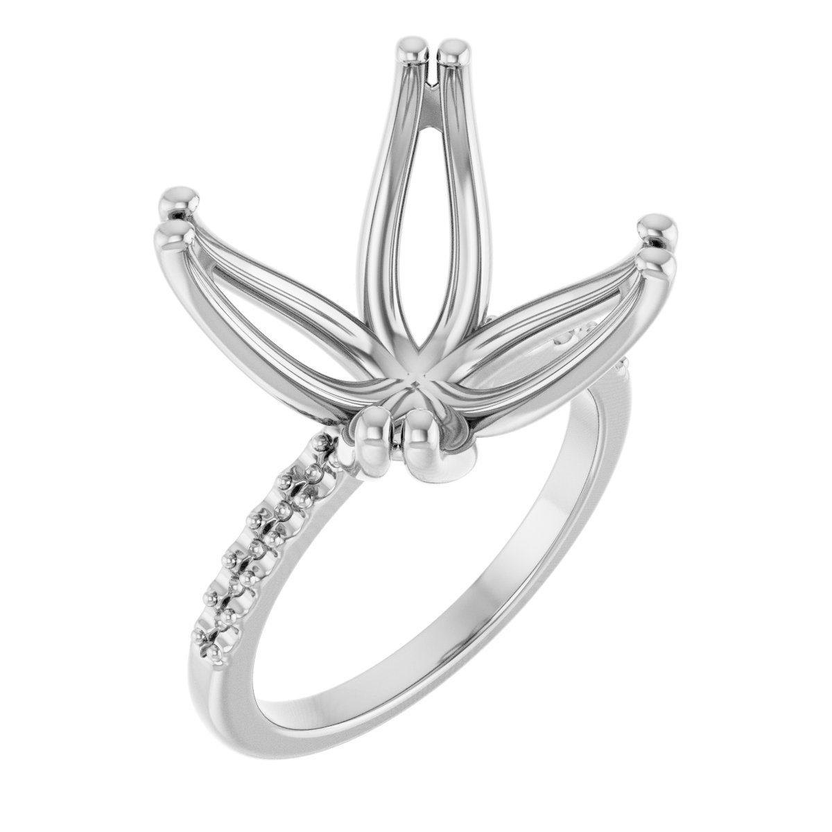 Twin-Prong Octet® Solitaire Engagement Ring