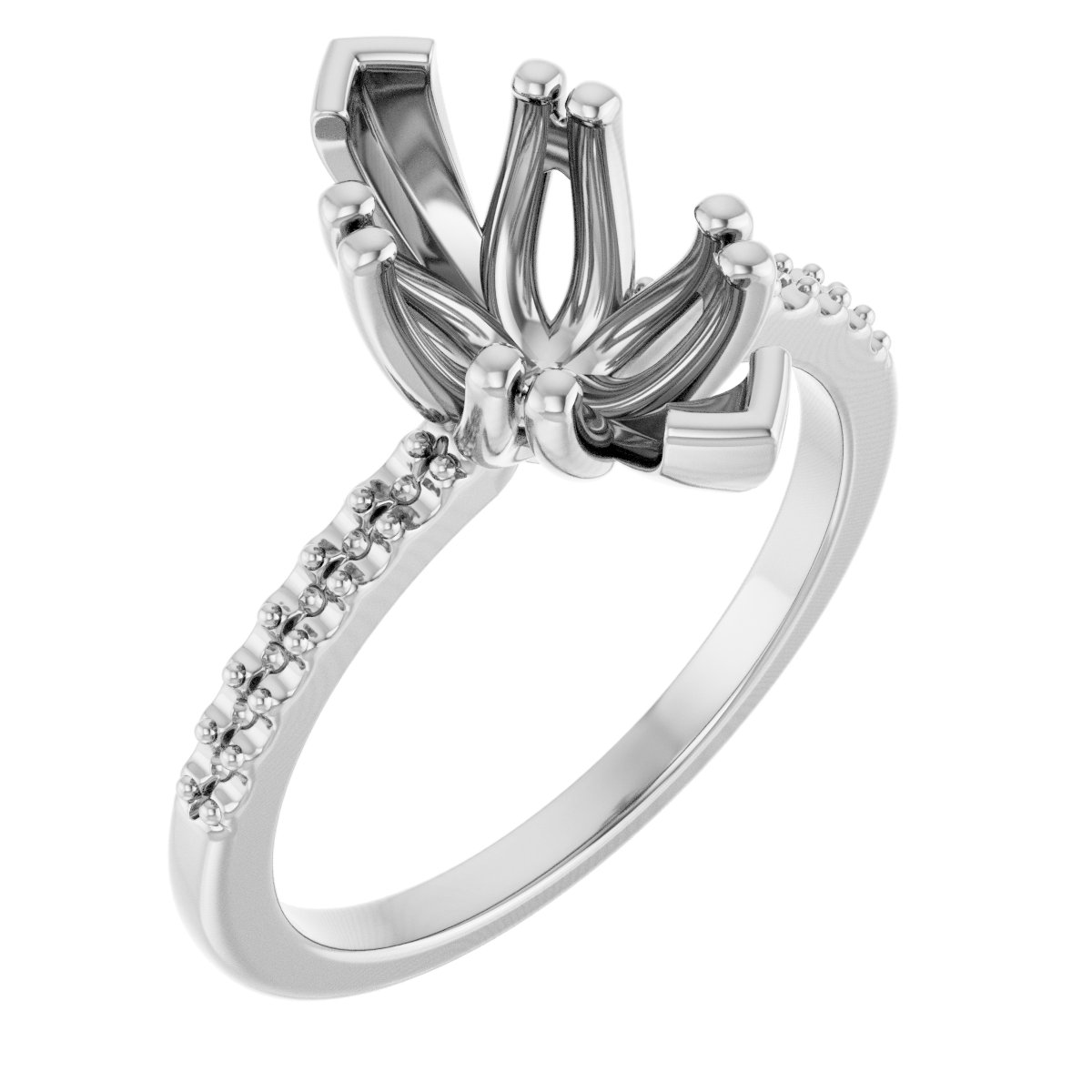 Twin-Prong Octet® Solitaire Engagement Ring