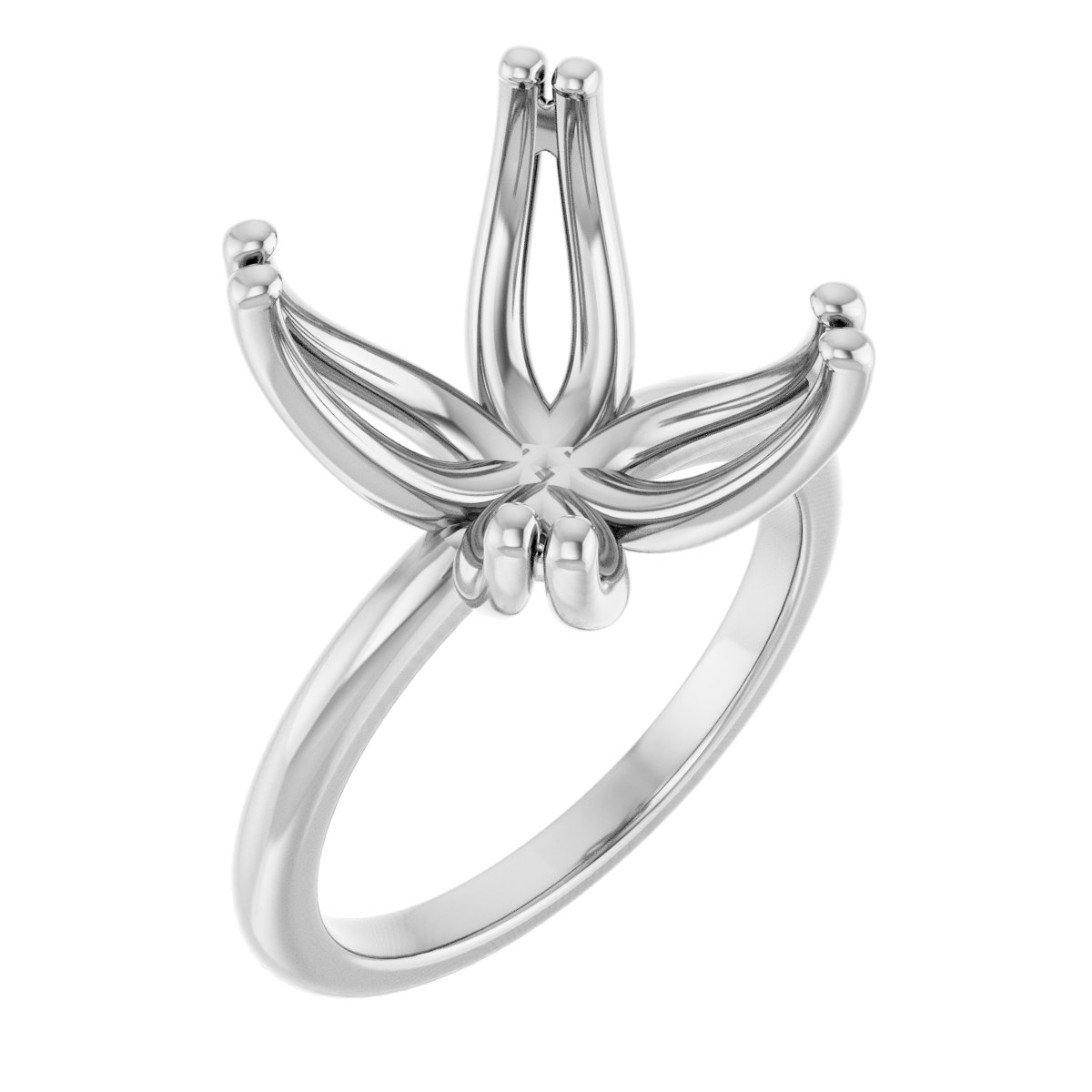 Twin-Prong Octet® Solitaire Engagement Ring