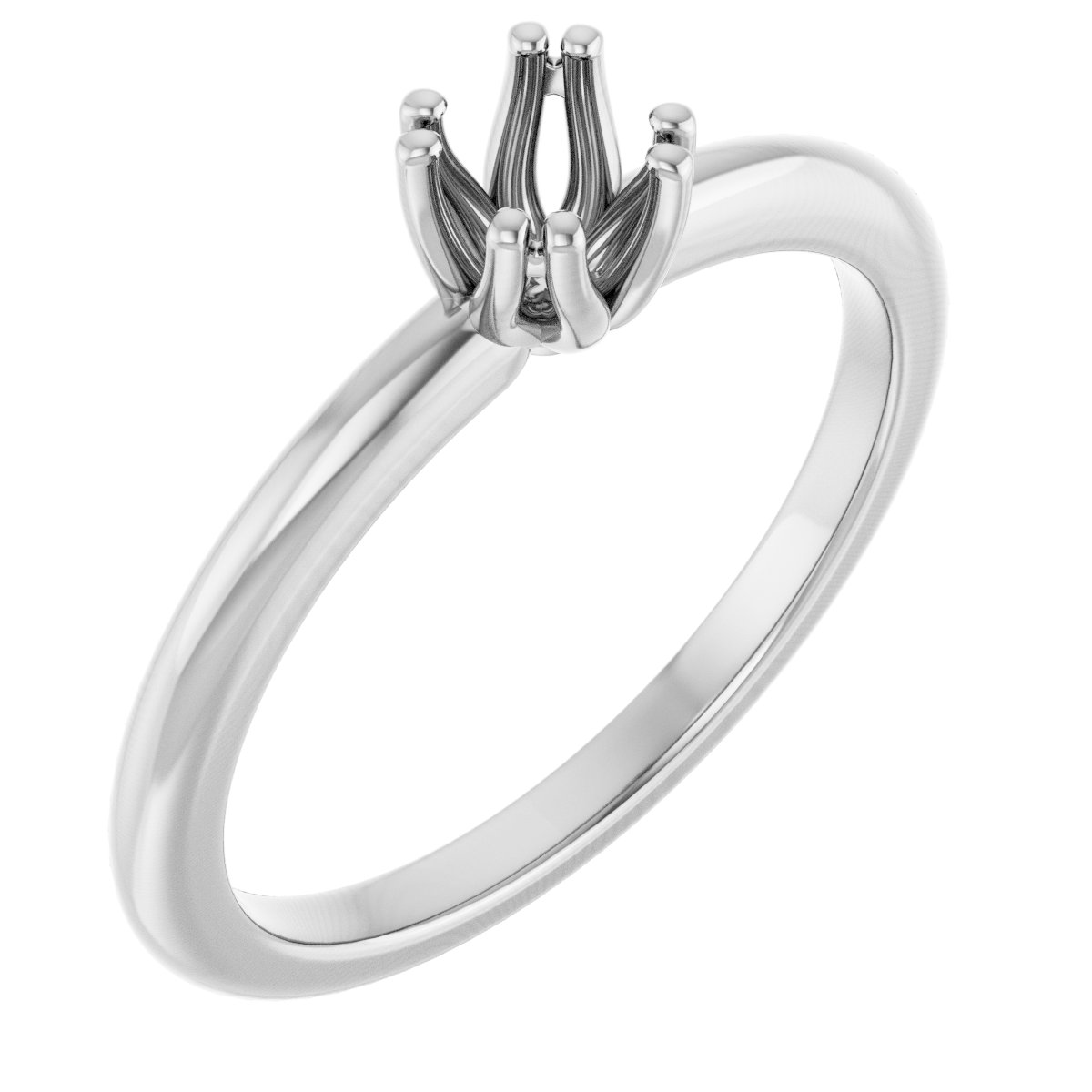 Twin-Prong Octet® Solitaire Engagement Ring