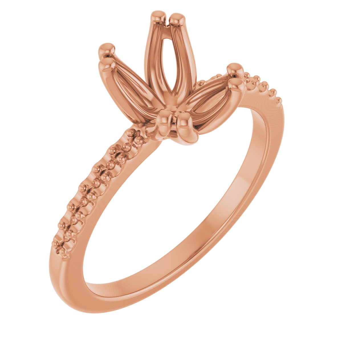 Twin-Prong Octet® Solitaire Engagement Ring