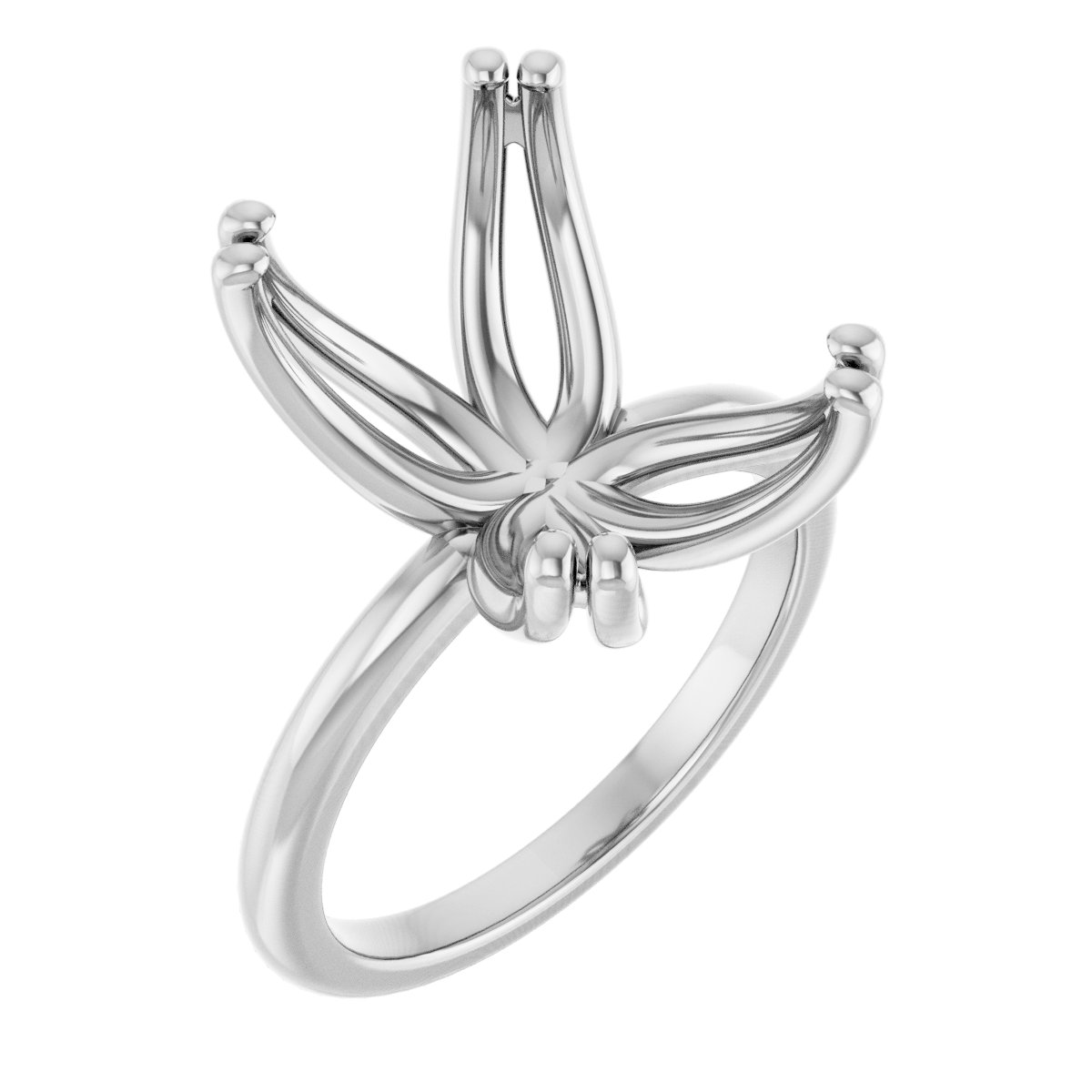 Twin-Prong Octet® Solitaire Engagement Ring