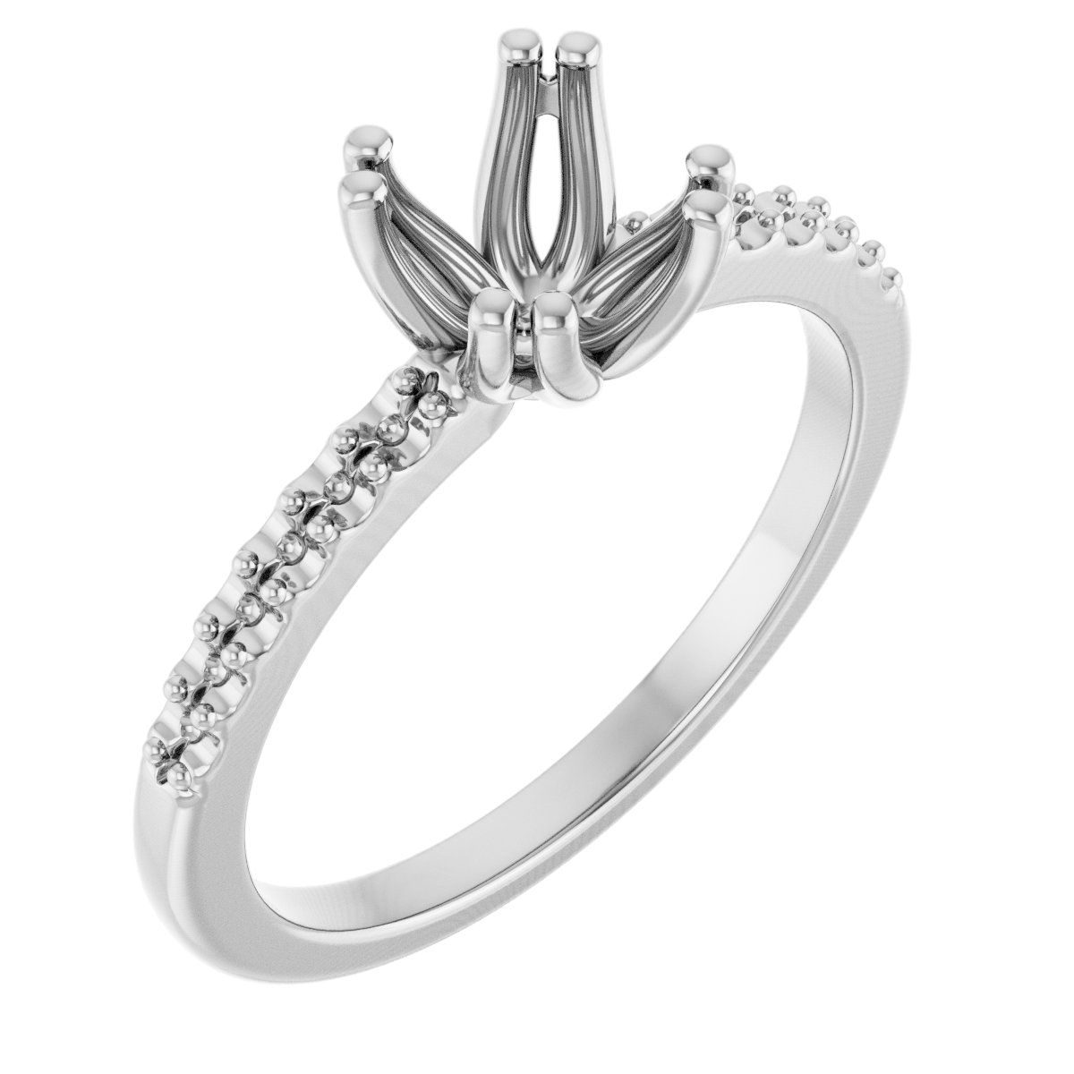 Twin-Prong Octet® Solitaire Engagement Ring