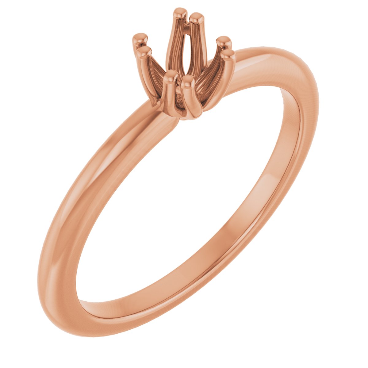 Twin-Prong Octet® Solitaire Engagement Ring