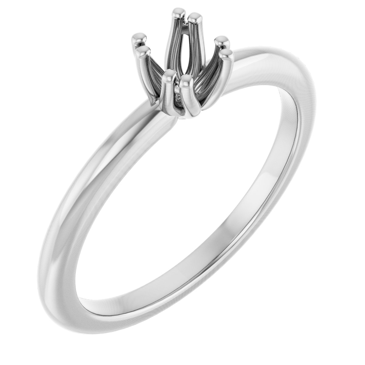 Twin-Prong Octet® Solitaire Engagement Ring