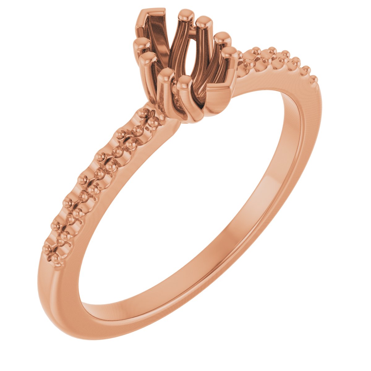 Twin-Prong Octet® Solitaire Engagement Ring