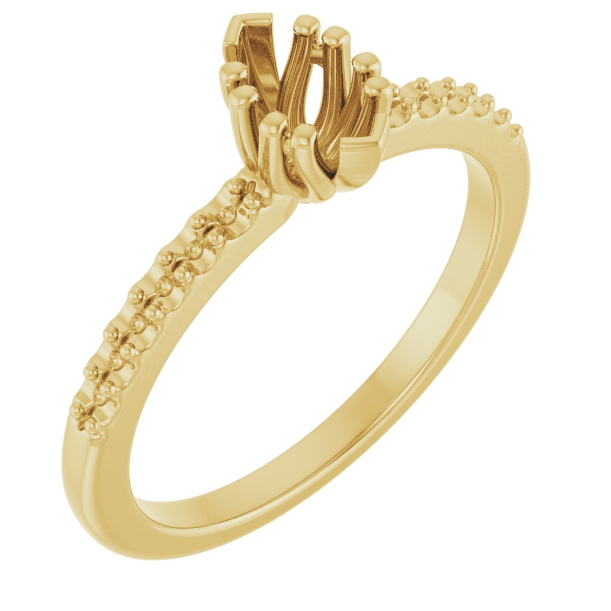 Twin-Prong Octet® Solitaire Engagement Ring