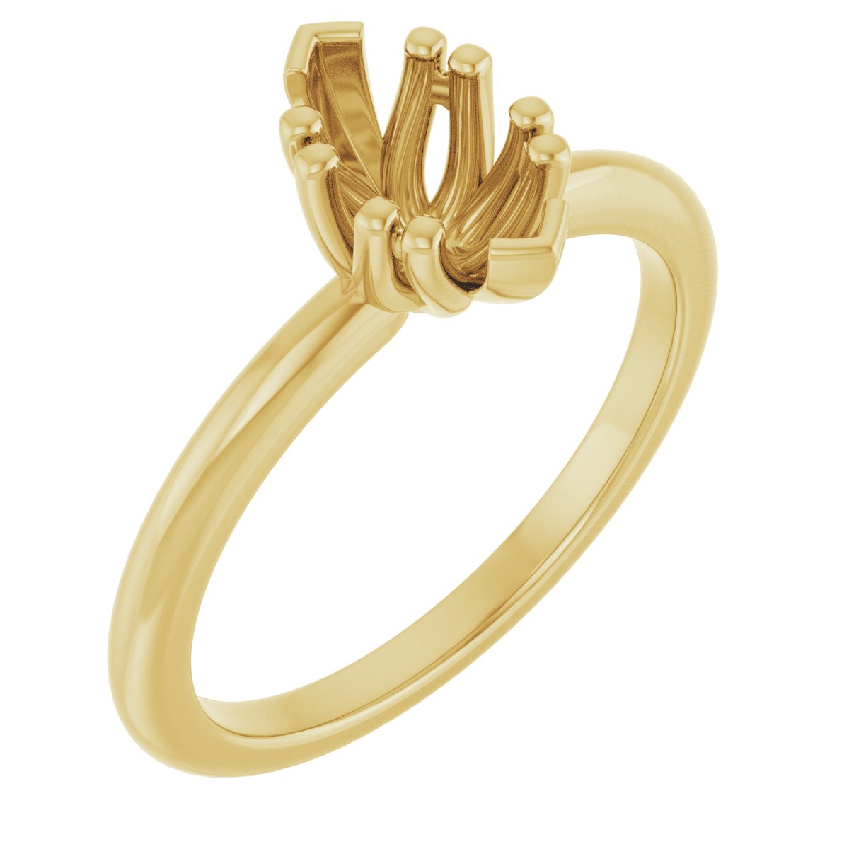 Twin-Prong Octet® Solitaire Engagement Ring