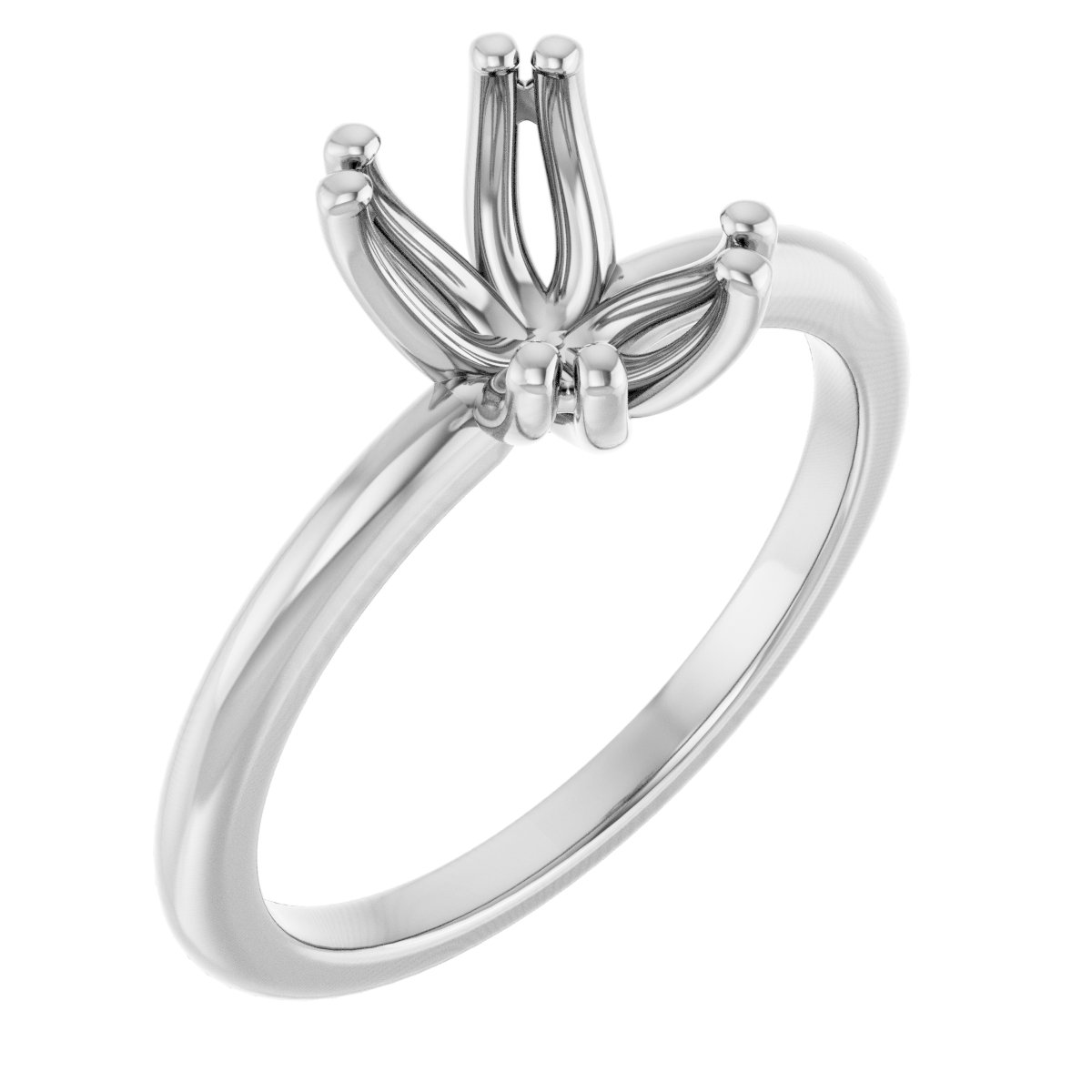 Twin-Prong Octet® Solitaire Engagement Ring