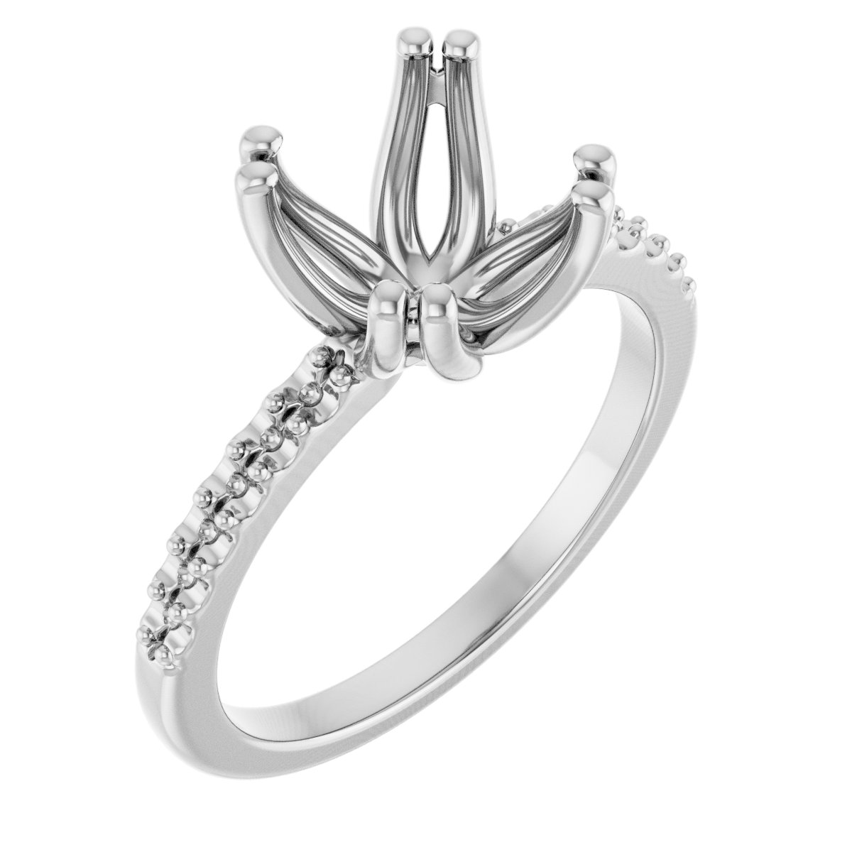 Twin-Prong Octet® Solitaire Engagement Ring