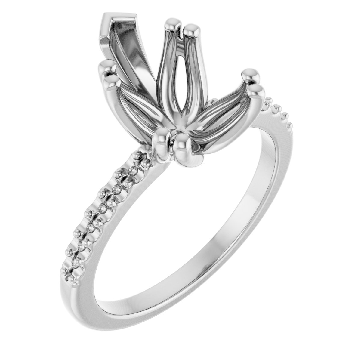 Twin-Prong Octet® Solitaire Engagement Ring