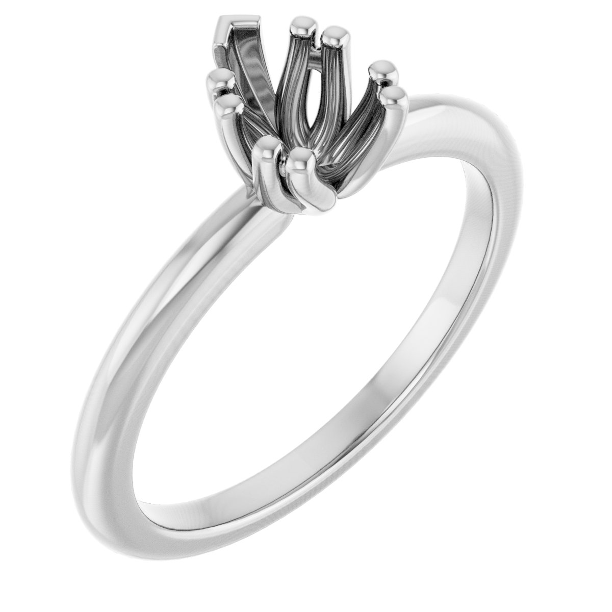 Twin-Prong Octet® Solitaire Engagement Ring