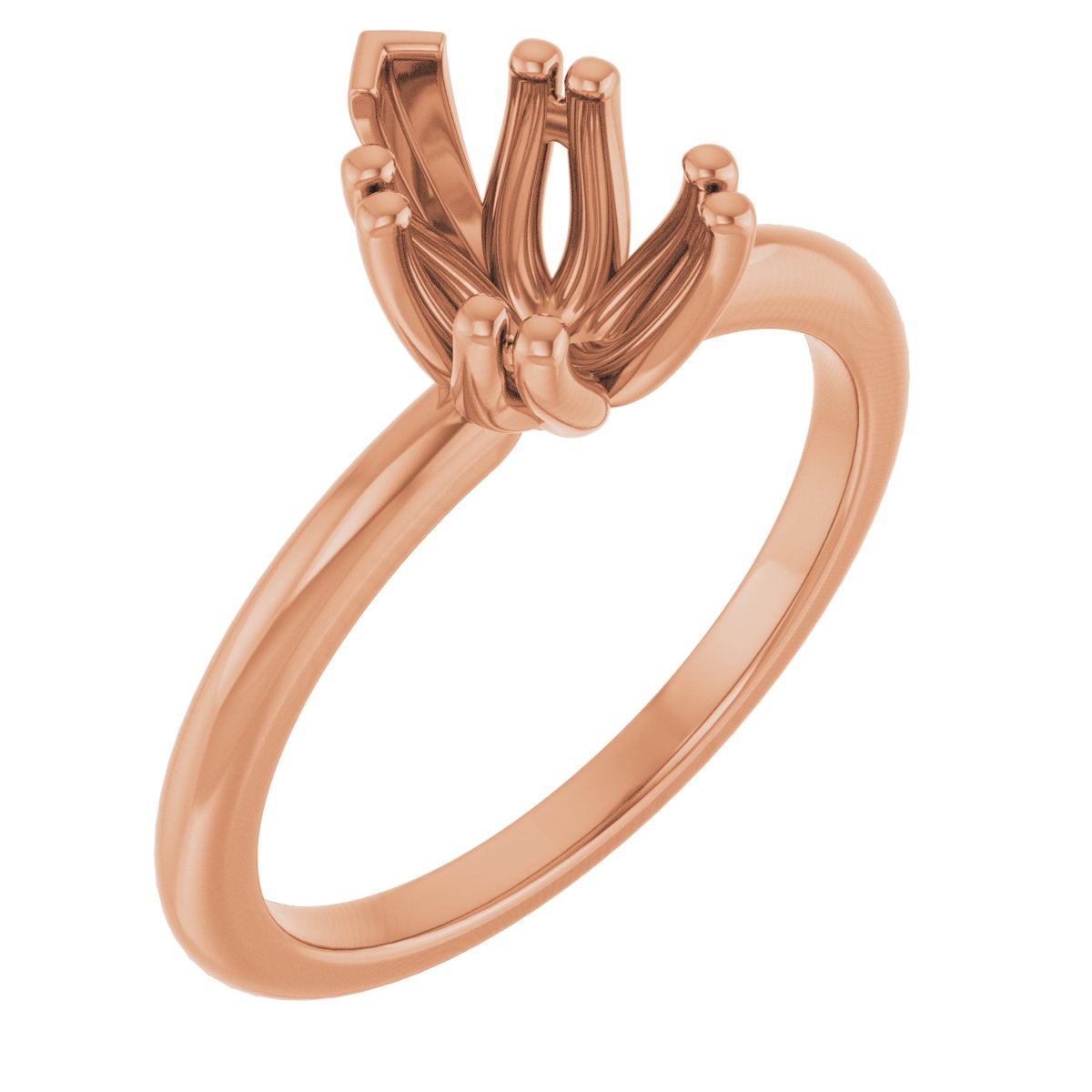 Twin-Prong Octet® Solitaire Engagement Ring