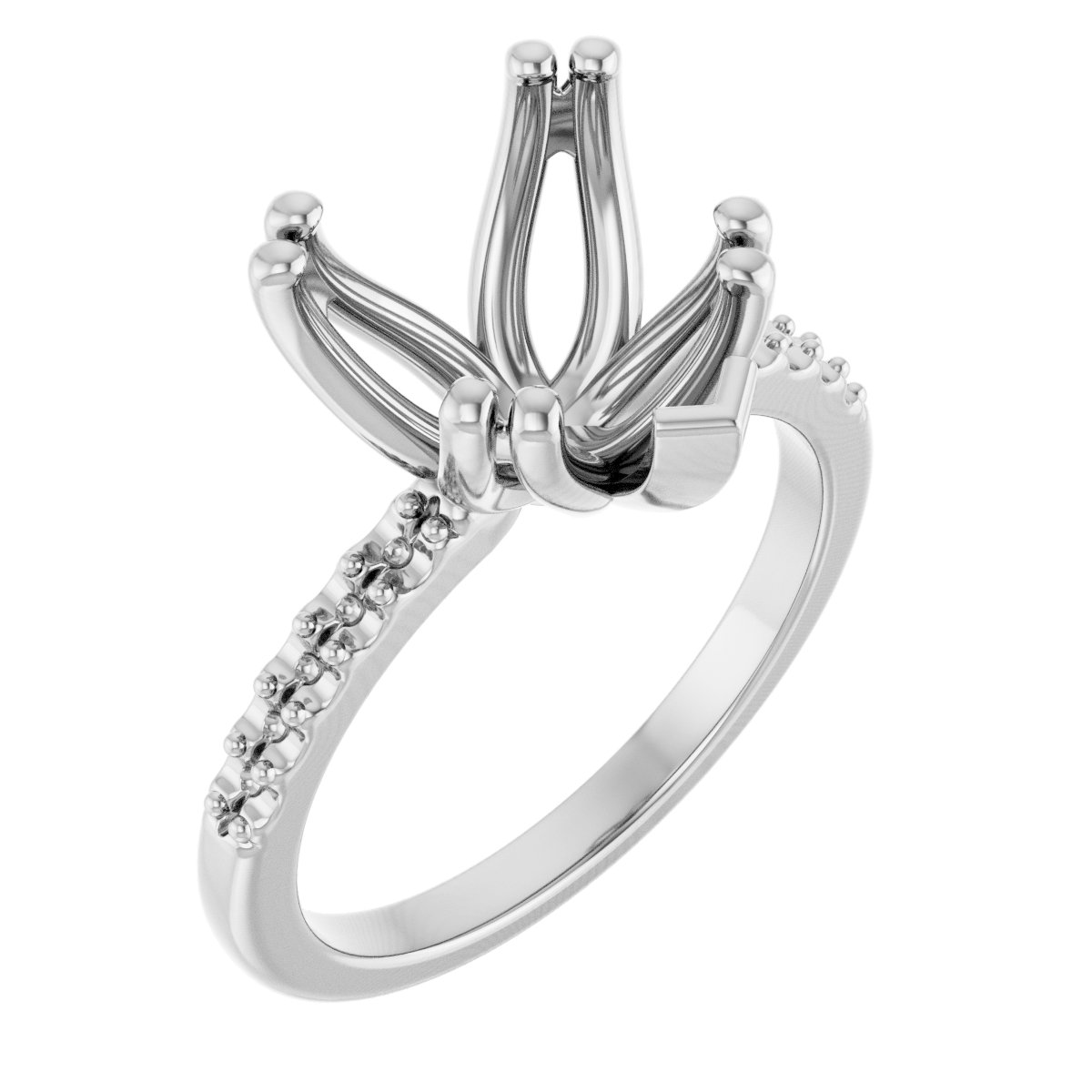 Twin-Prong Octet® Solitaire Engagement Ring