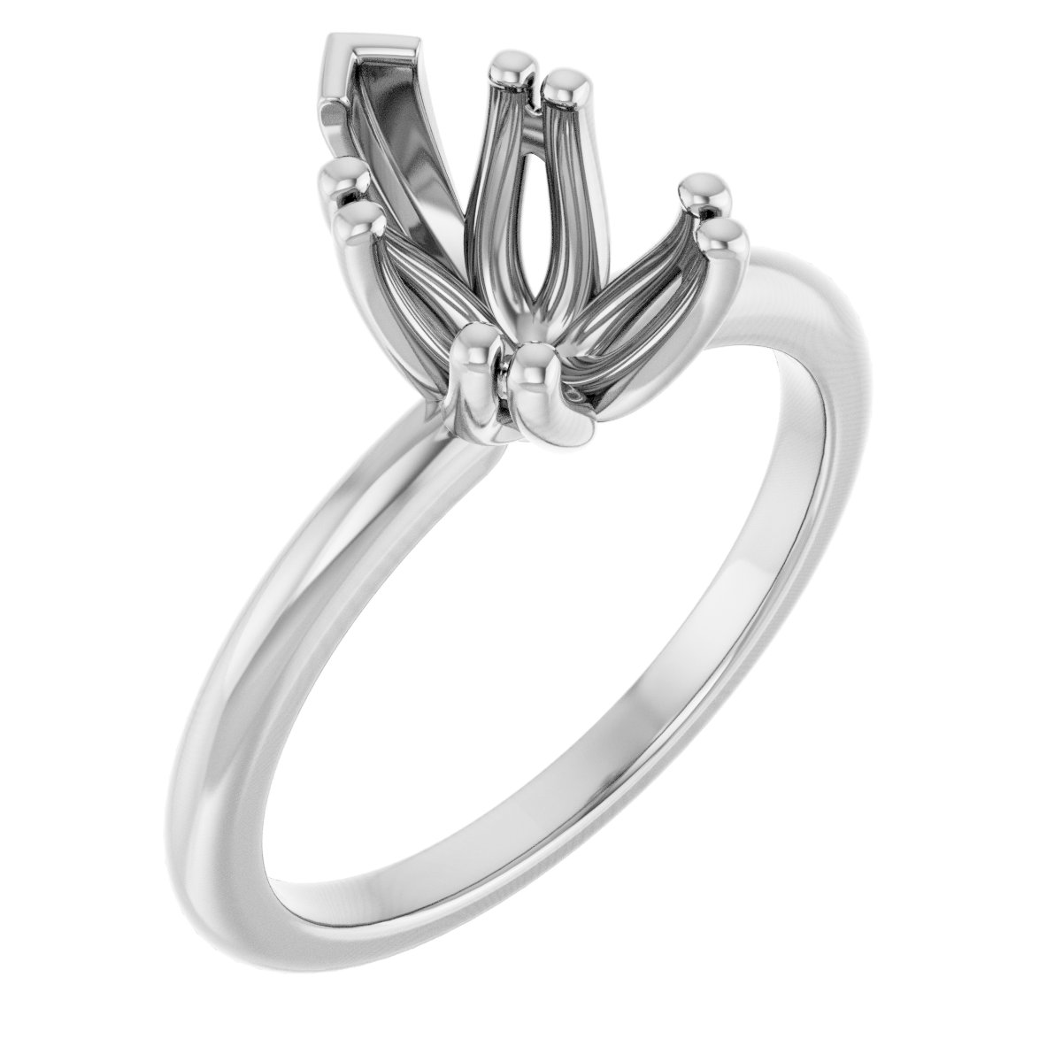 Twin-Prong Octet® Solitaire Engagement Ring