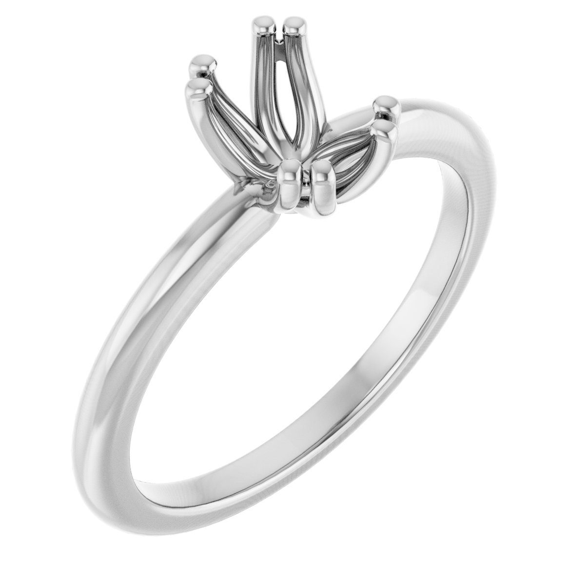 Twin-Prong Octet® Solitaire Engagement Ring