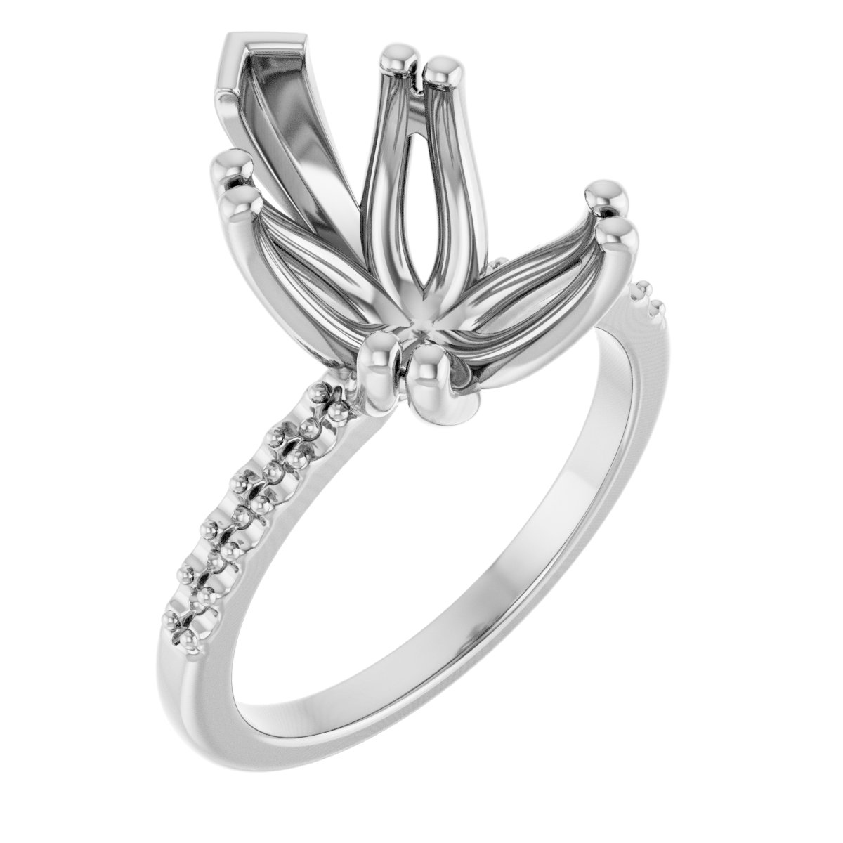 Twin-Prong Octet® Solitaire Engagement Ring
