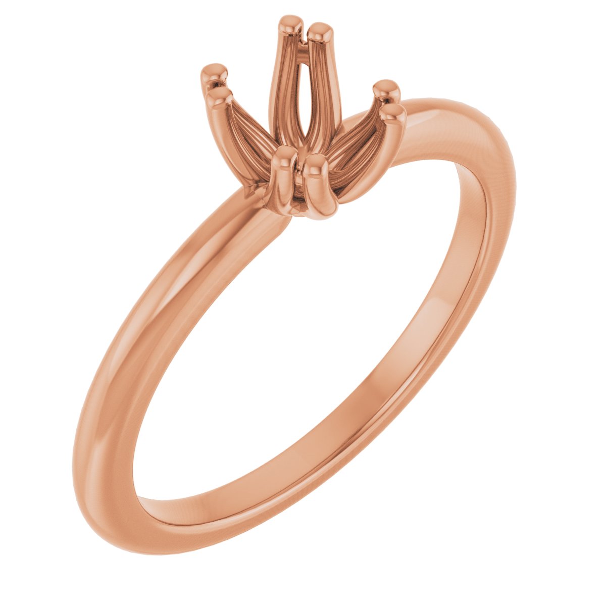 Twin-Prong Octet® Solitaire Engagement Ring