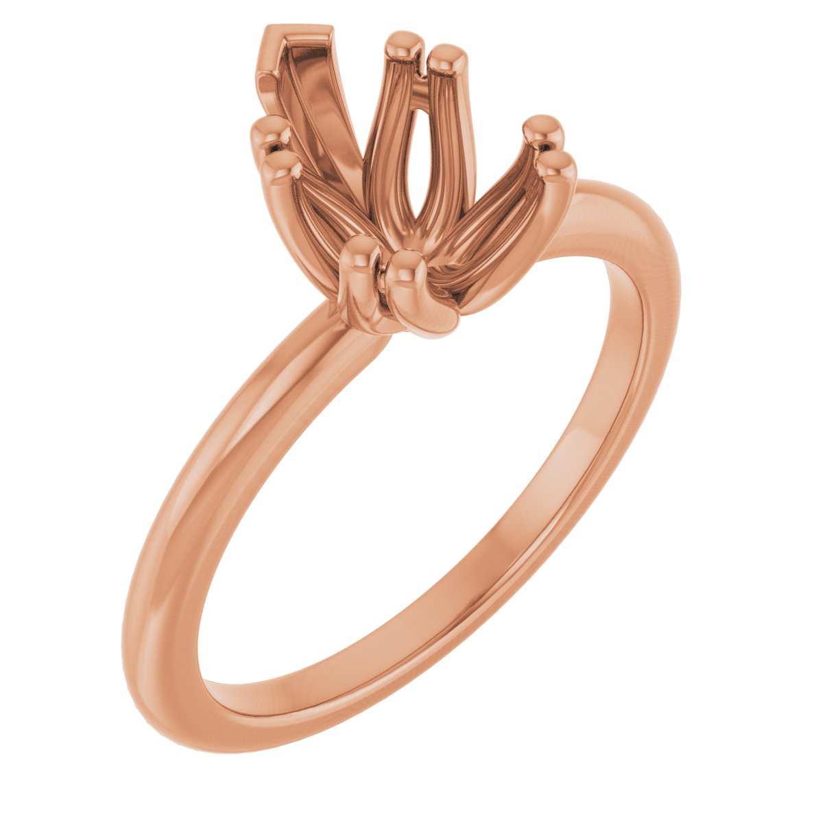 Twin-Prong Octet® Solitaire Engagement Ring