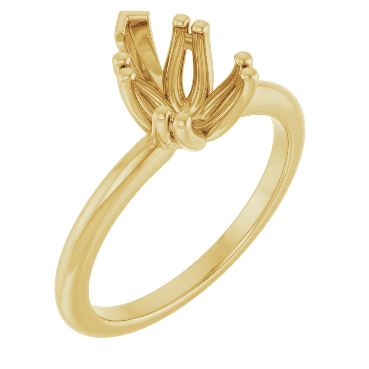 Twin-Prong Octet® Solitaire Engagement Ring