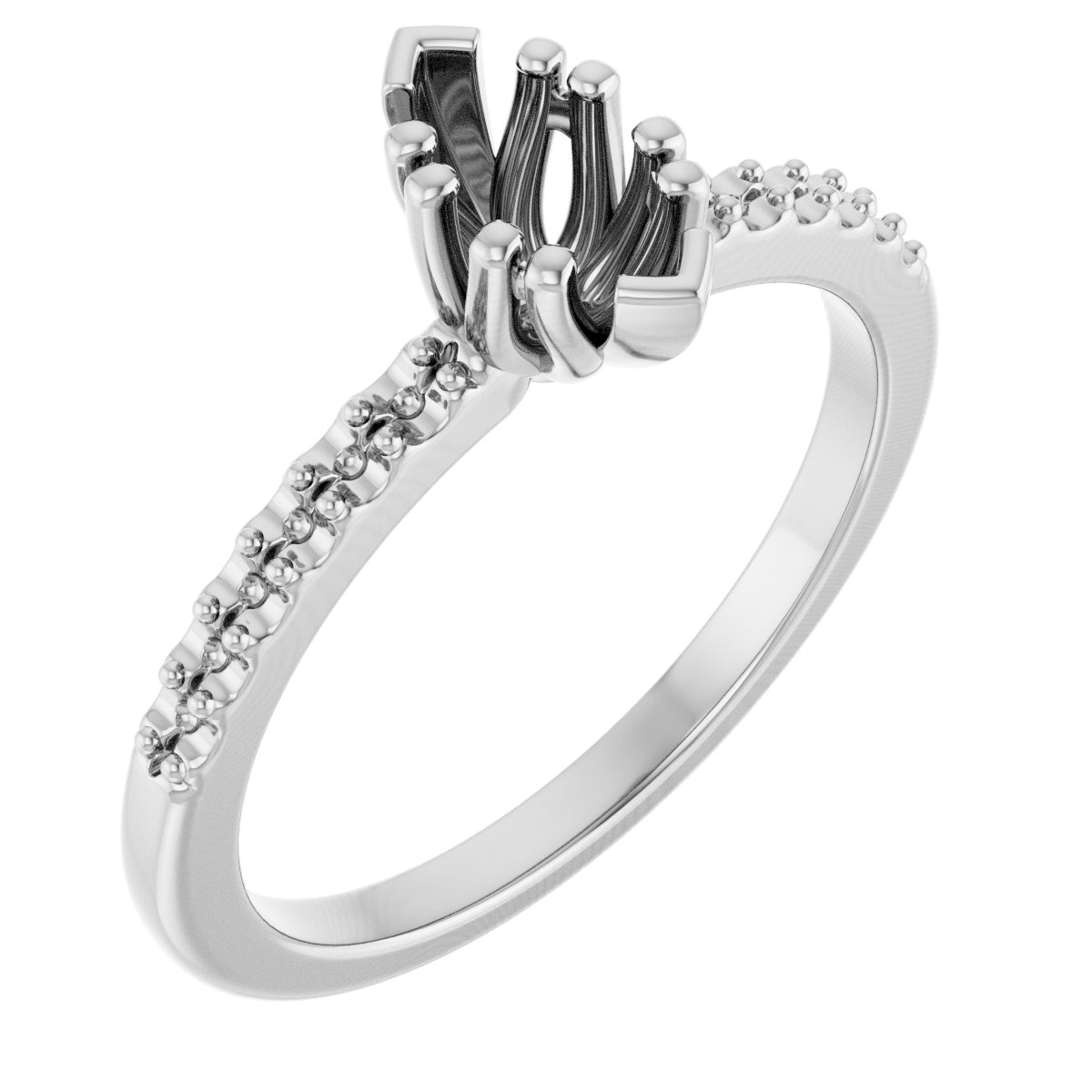 Twin-Prong Octet® Solitaire Engagement Ring
