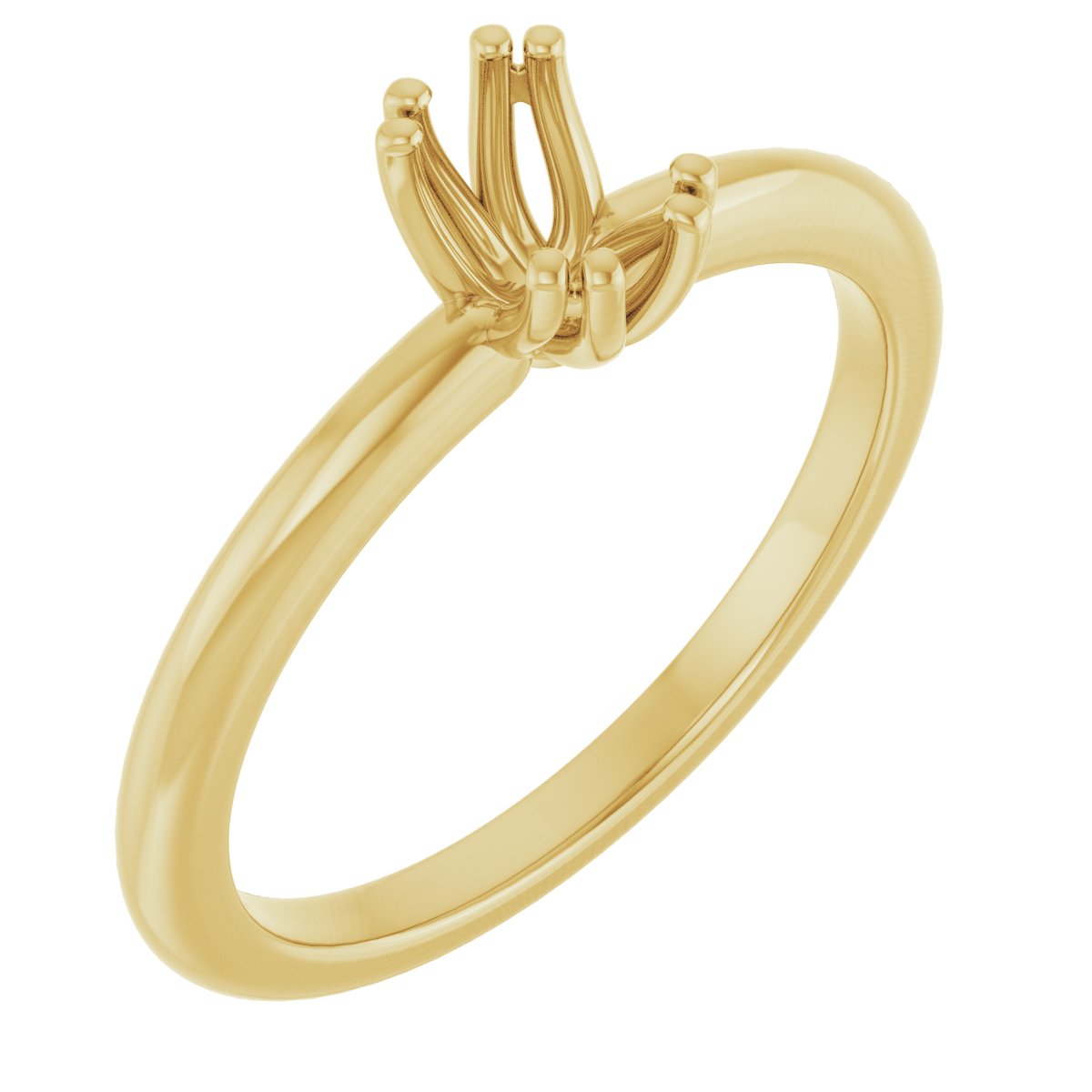 Twin-Prong Octet® Solitaire Engagement Ring