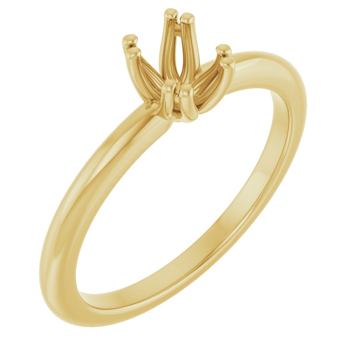 Twin-Prong Octet® Solitaire Engagement Ring