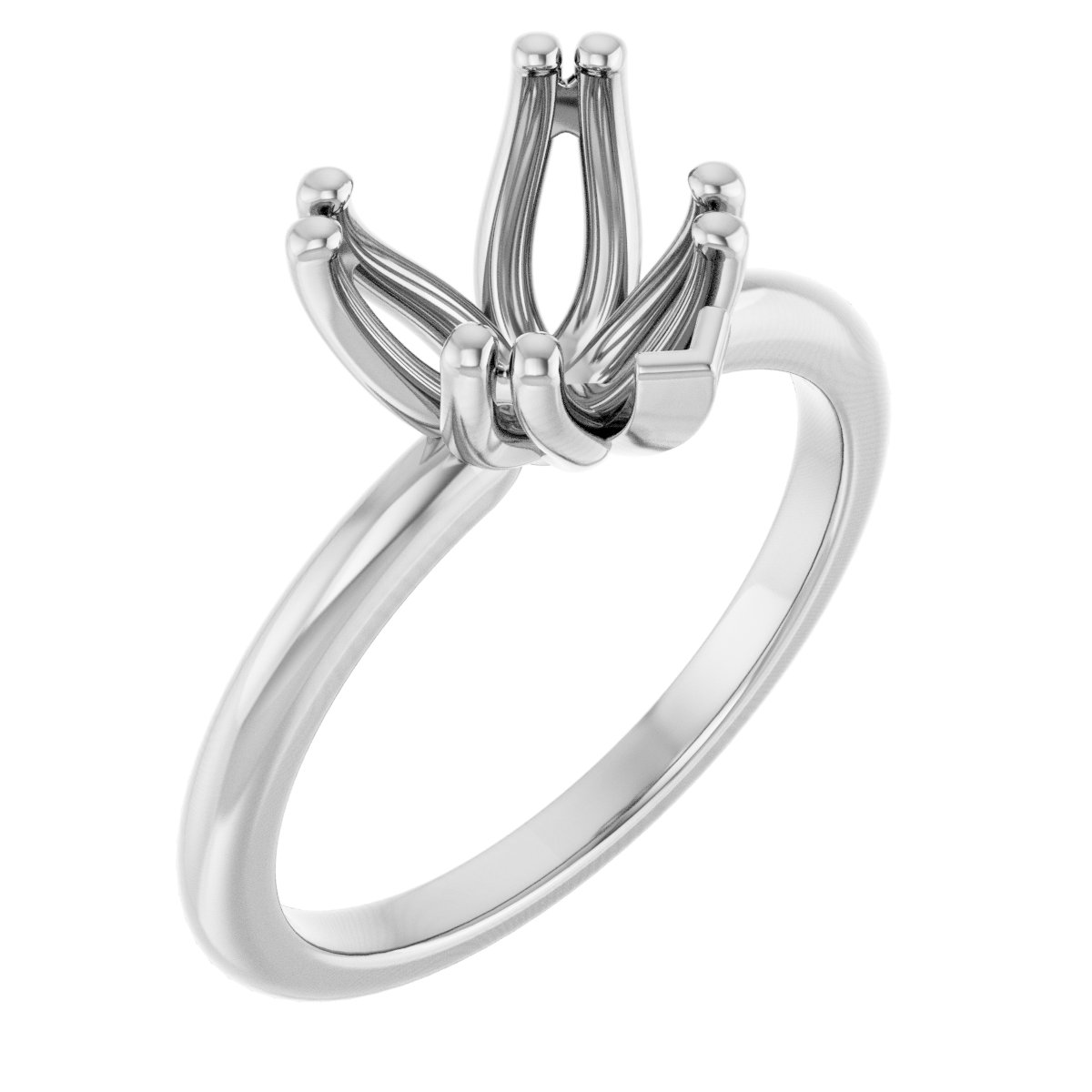 Twin-Prong Octet® Solitaire Engagement Ring