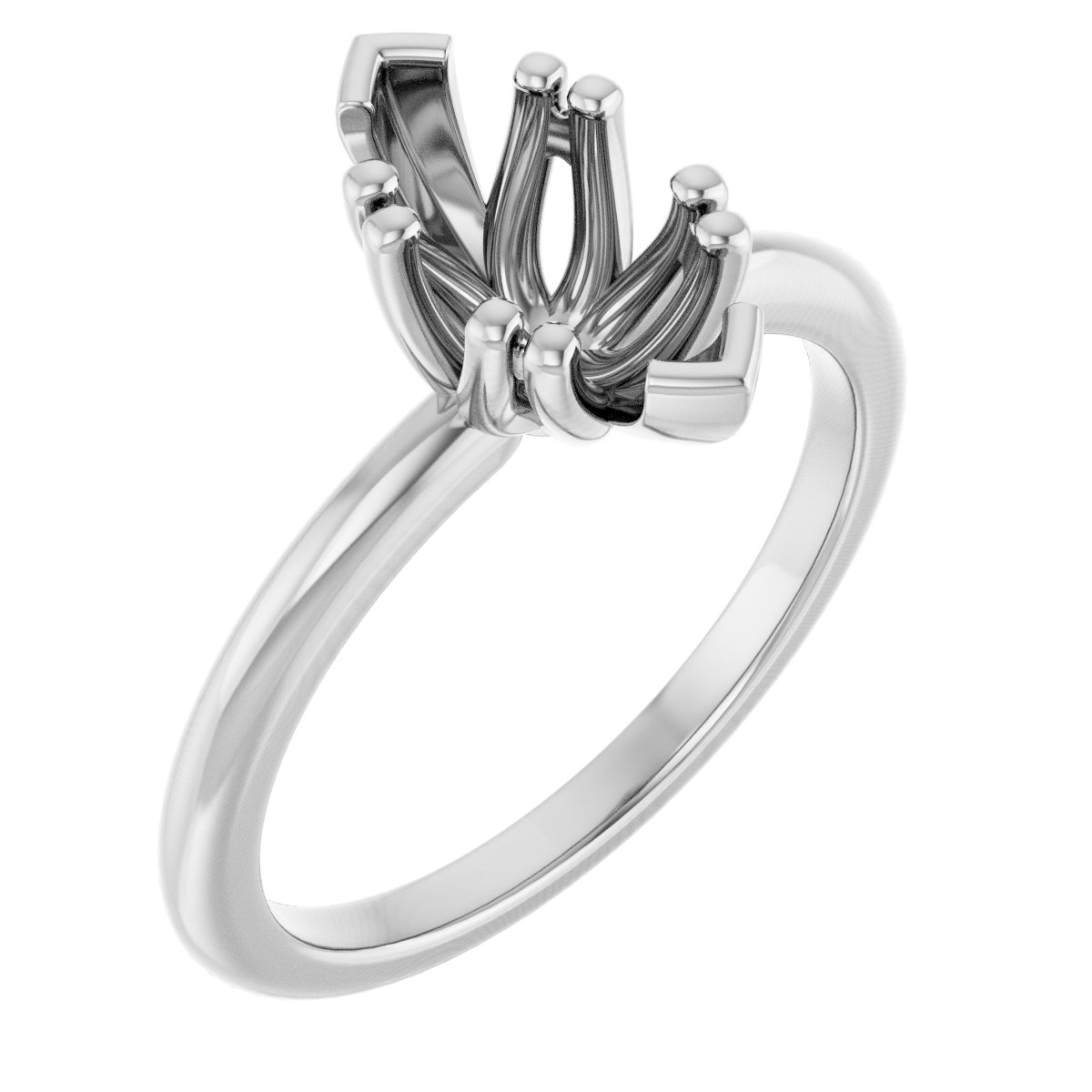 Twin-Prong Octet® Solitaire Engagement Ring