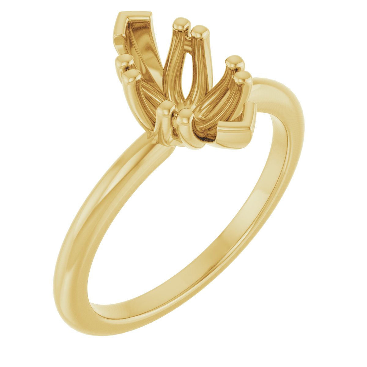 Twin-Prong Octet® Solitaire Engagement Ring