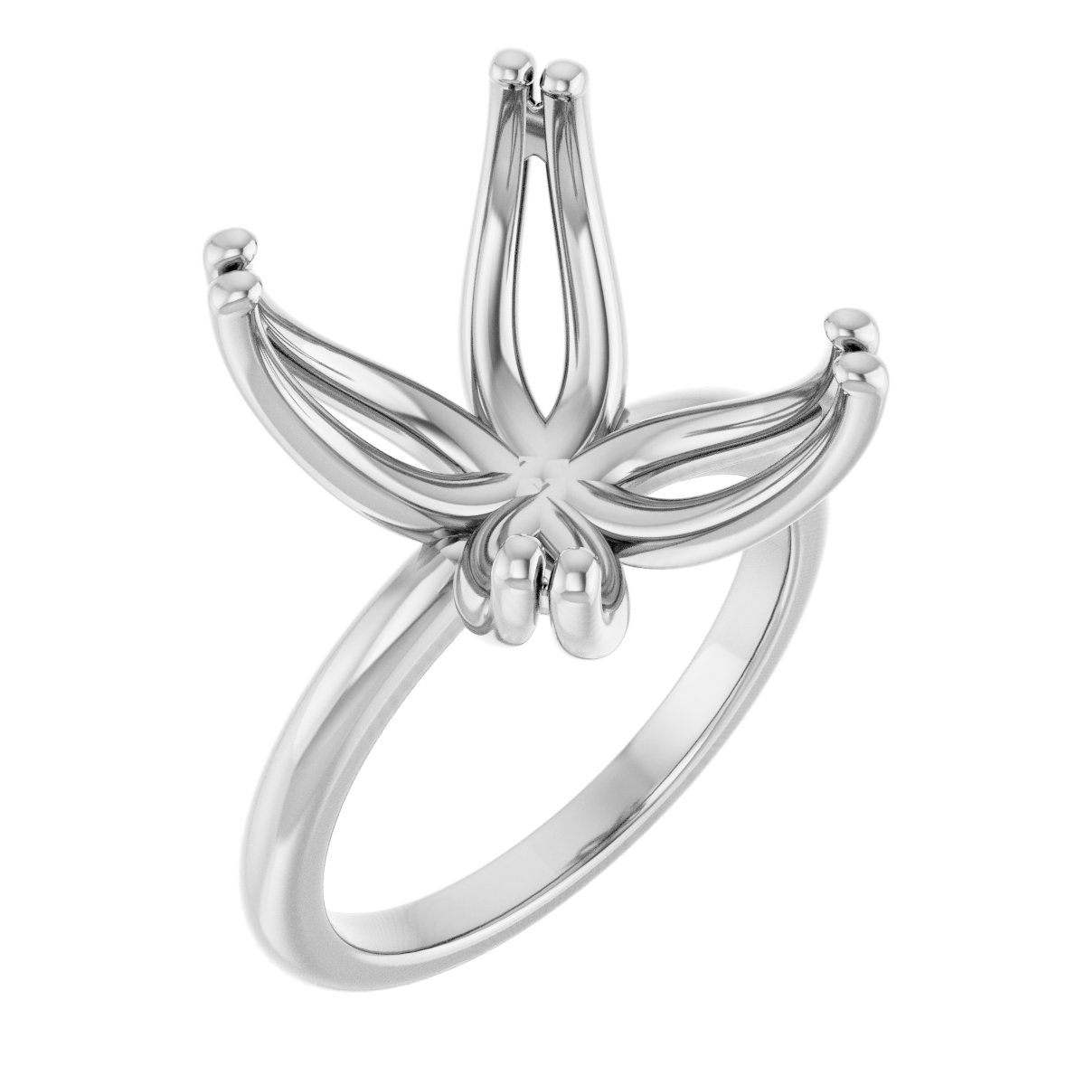 Twin-Prong Octet® Solitaire Engagement Ring
