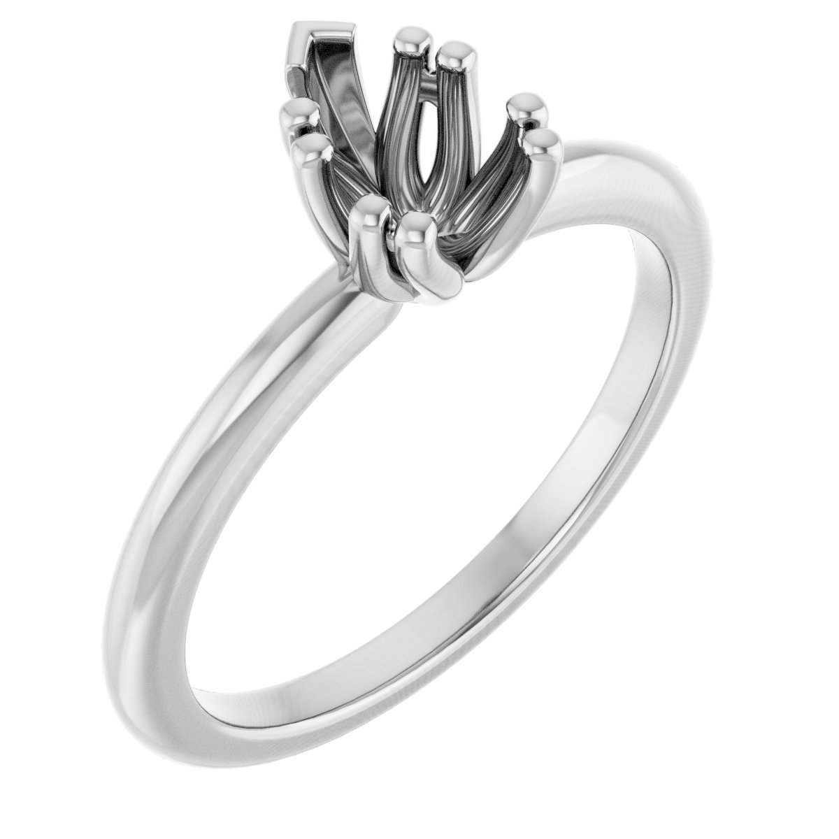 Twin-Prong Octet® Solitaire Engagement Ring