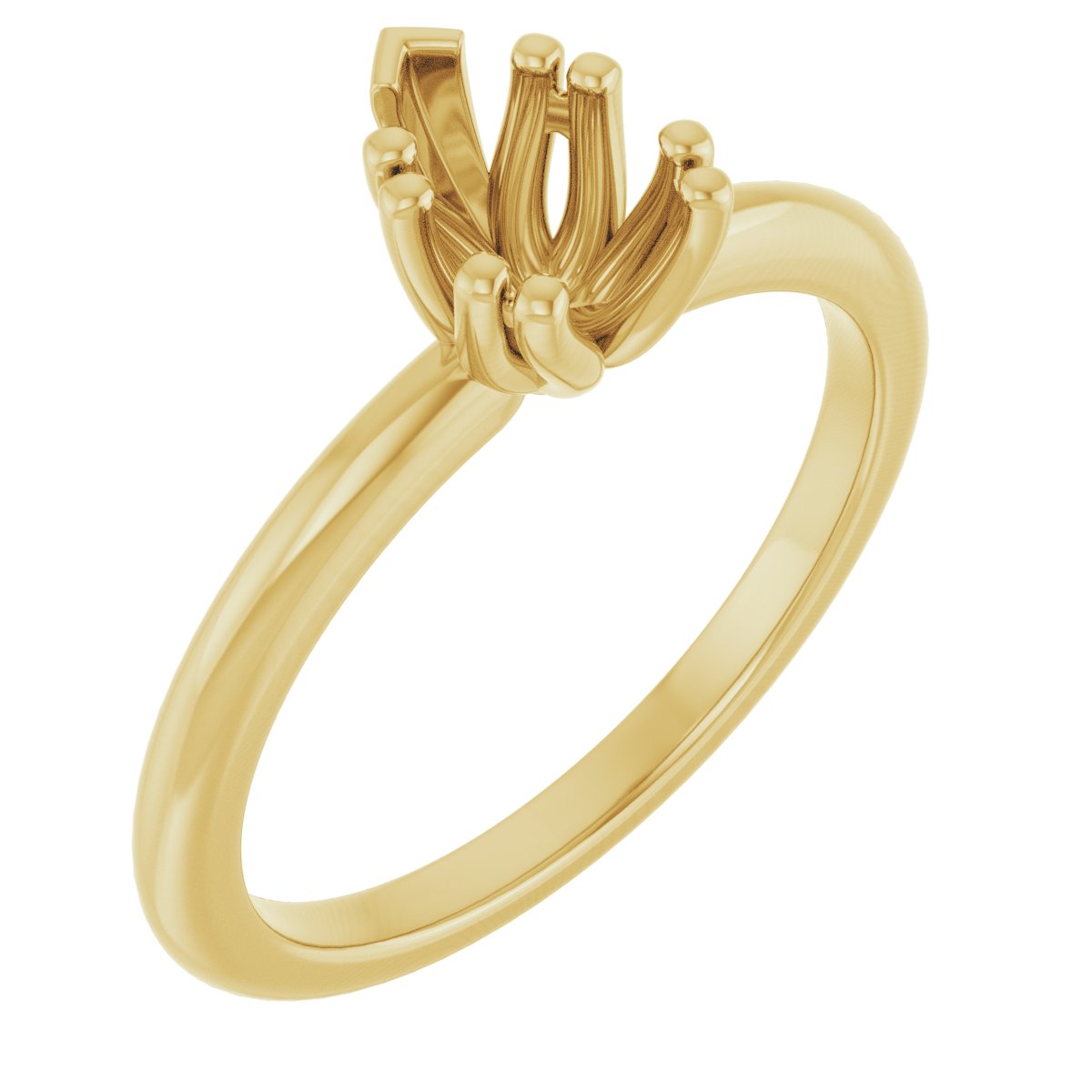Twin-Prong Octet® Solitaire Engagement Ring