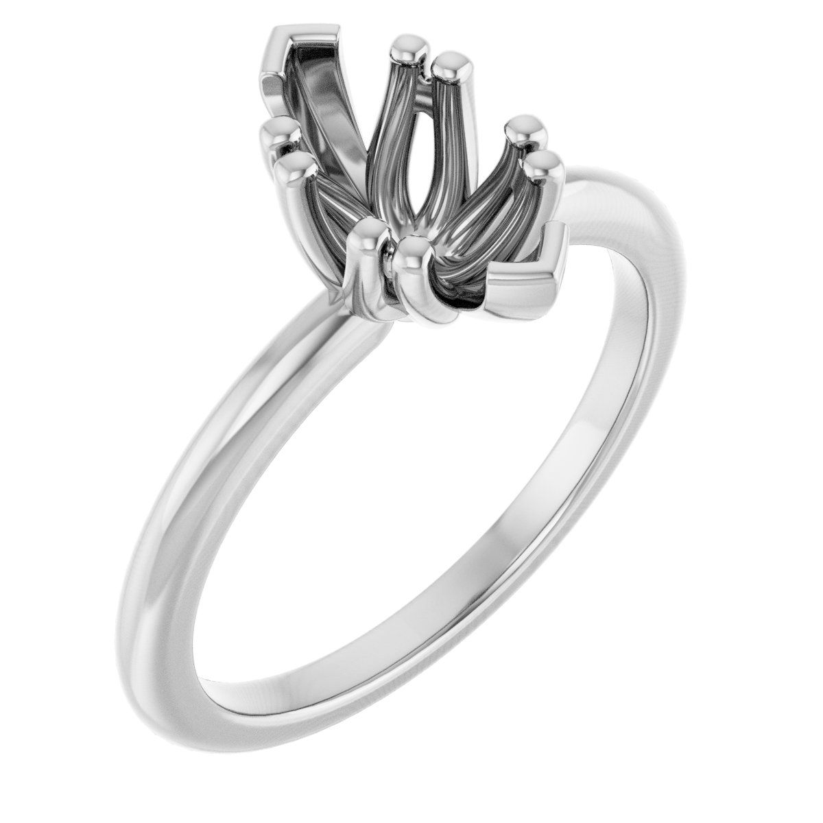 Twin-Prong Octet® Solitaire Engagement Ring