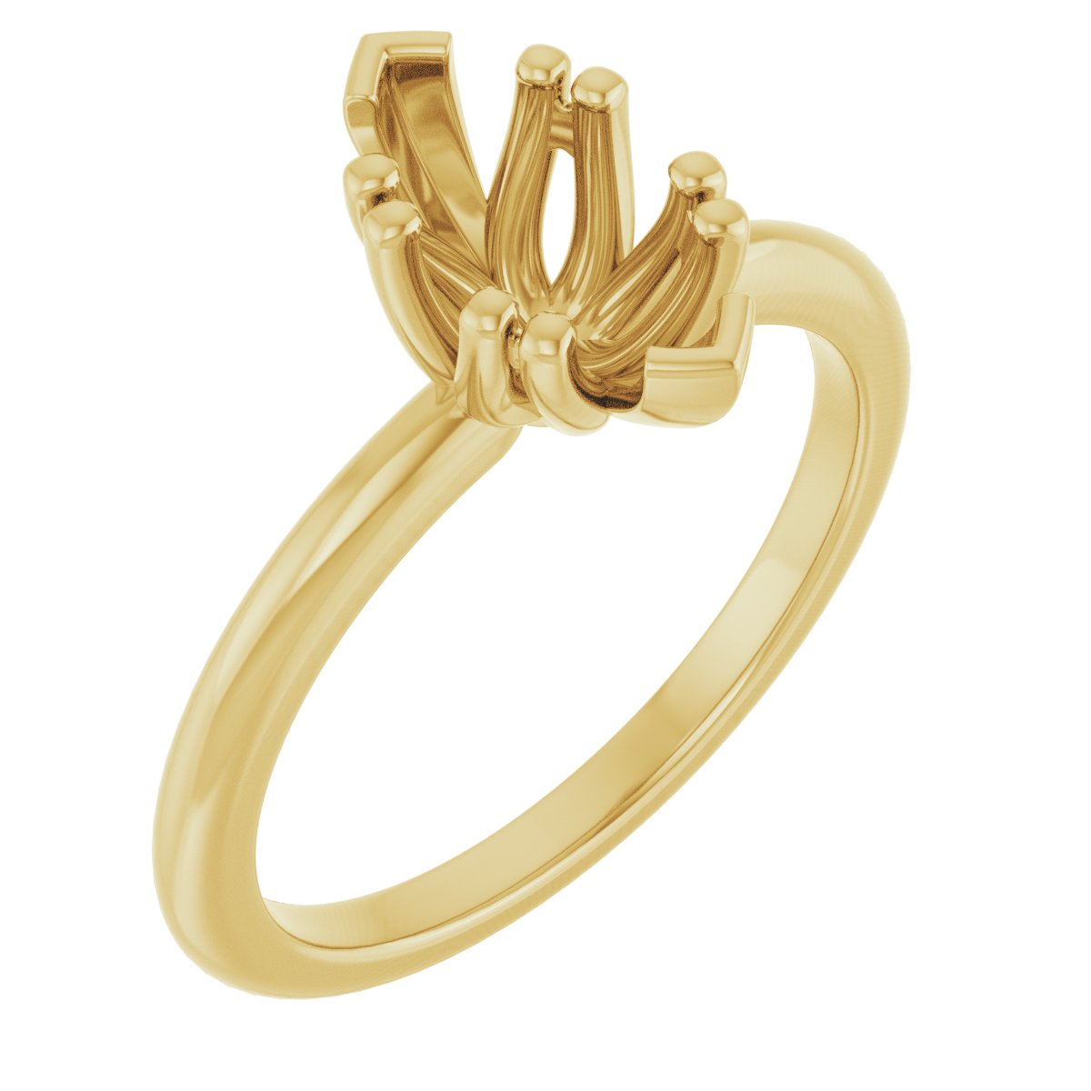 Twin-Prong Octet® Solitaire Engagement Ring