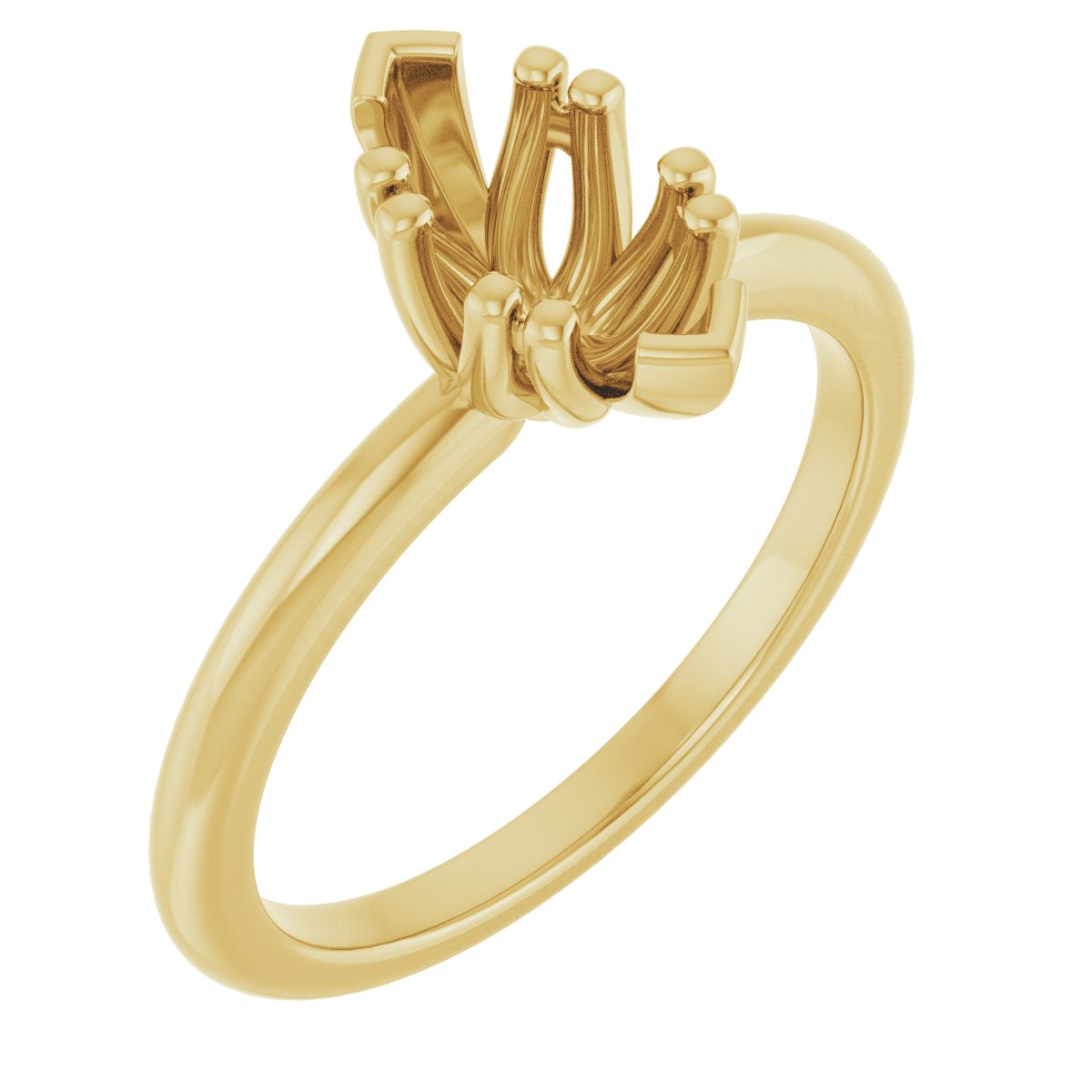 Twin-Prong Octet® Solitaire Engagement Ring